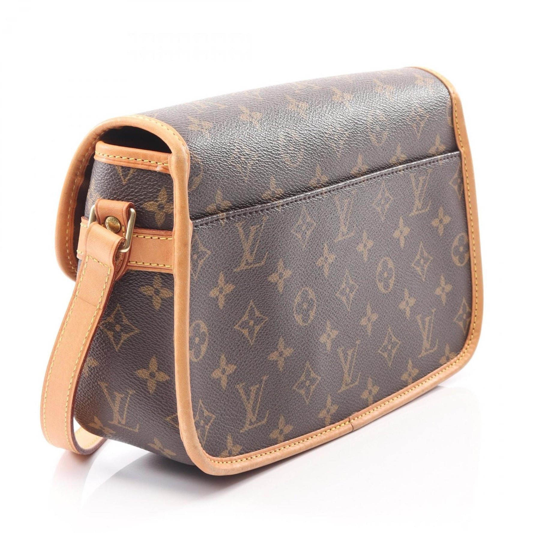 Louis Vuitton Sologne Shoulder Bag, Coated Canvas and Leather, Monogram