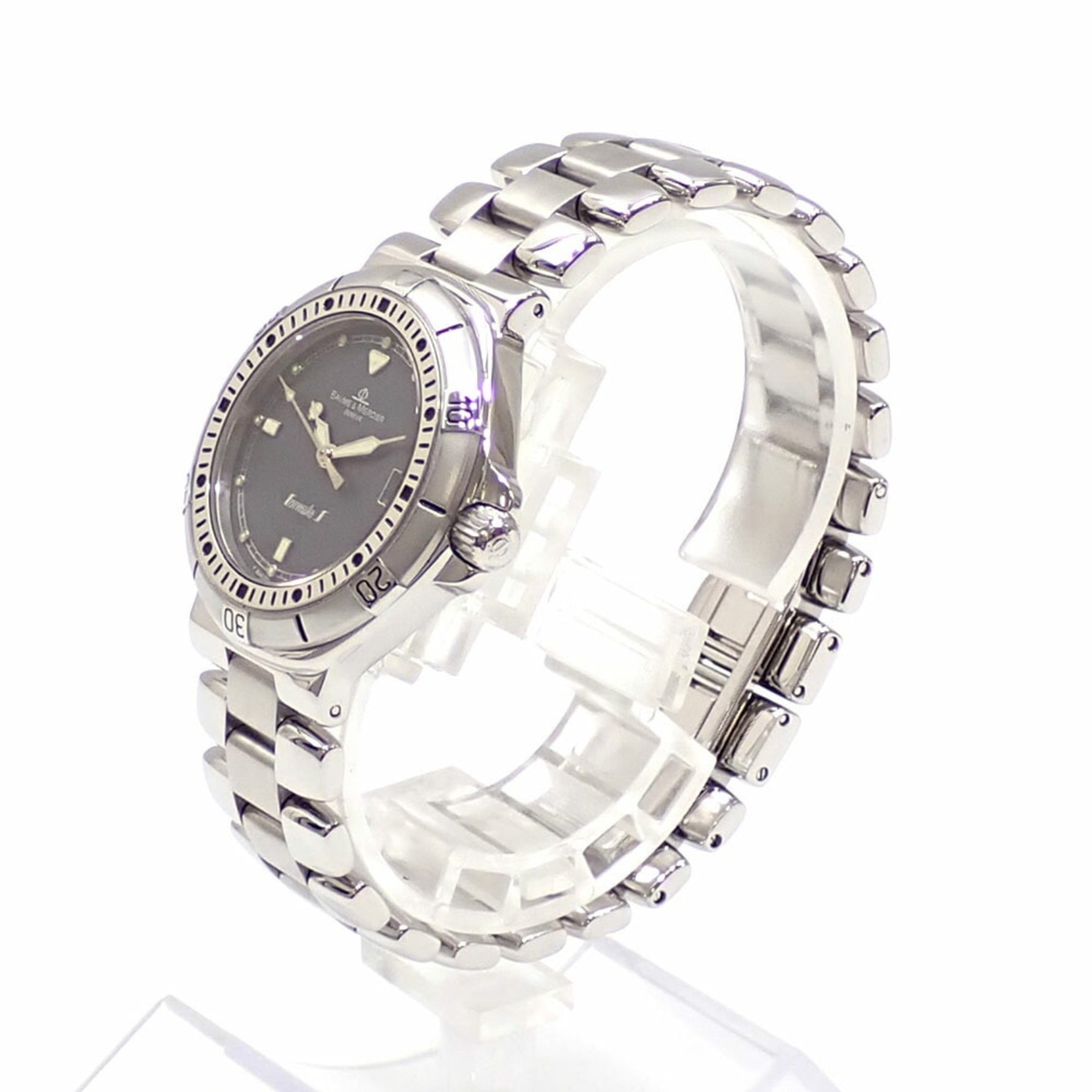 Baume & Mercier Formula S Women's Quartz Watch, Stainless Steel, MV04FO30, Battery-Powered