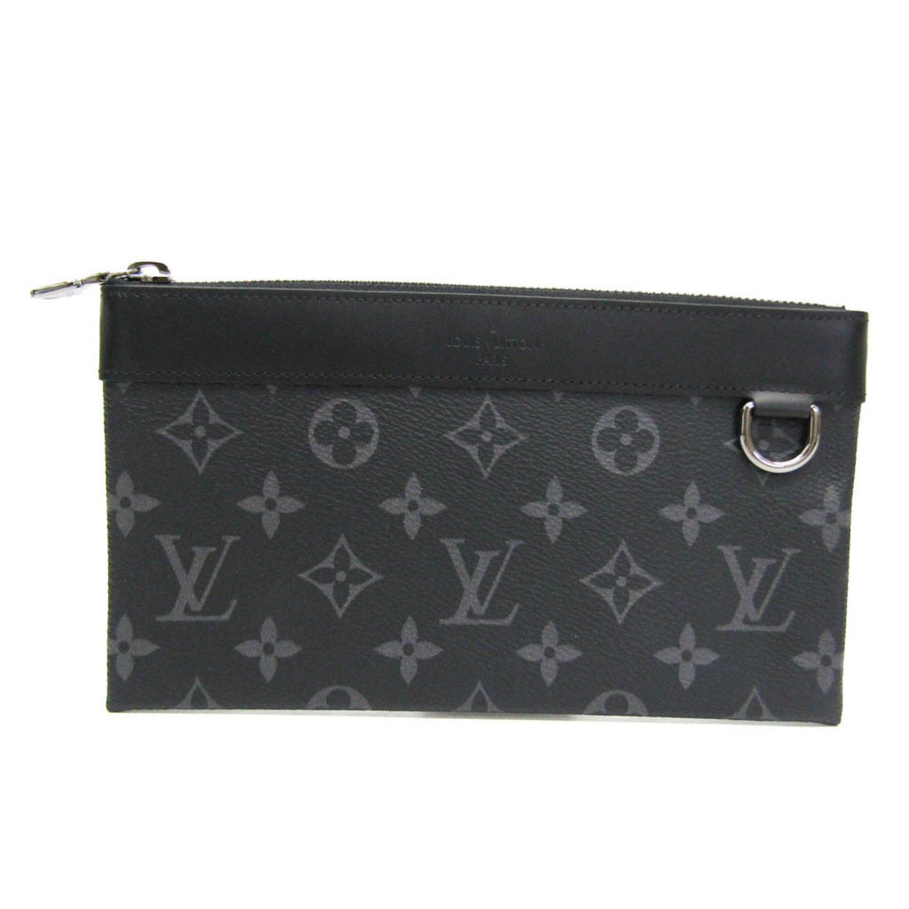Louis Vuitton Monogram Eclipse Pochette Discovery PM Clutch Bag,Pouch