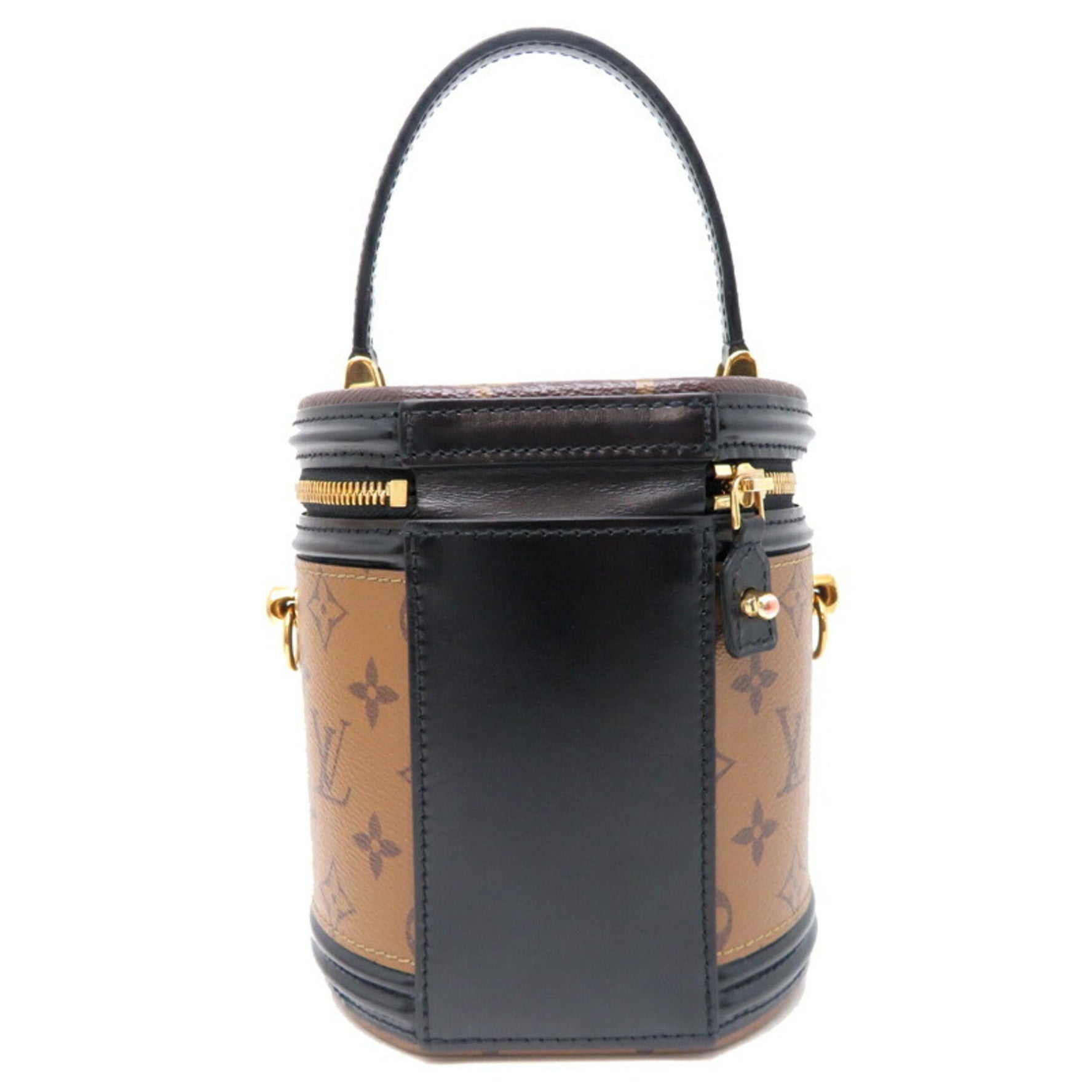 Louis Vuitton Cannes Handbag Monogram Reverse Brown
