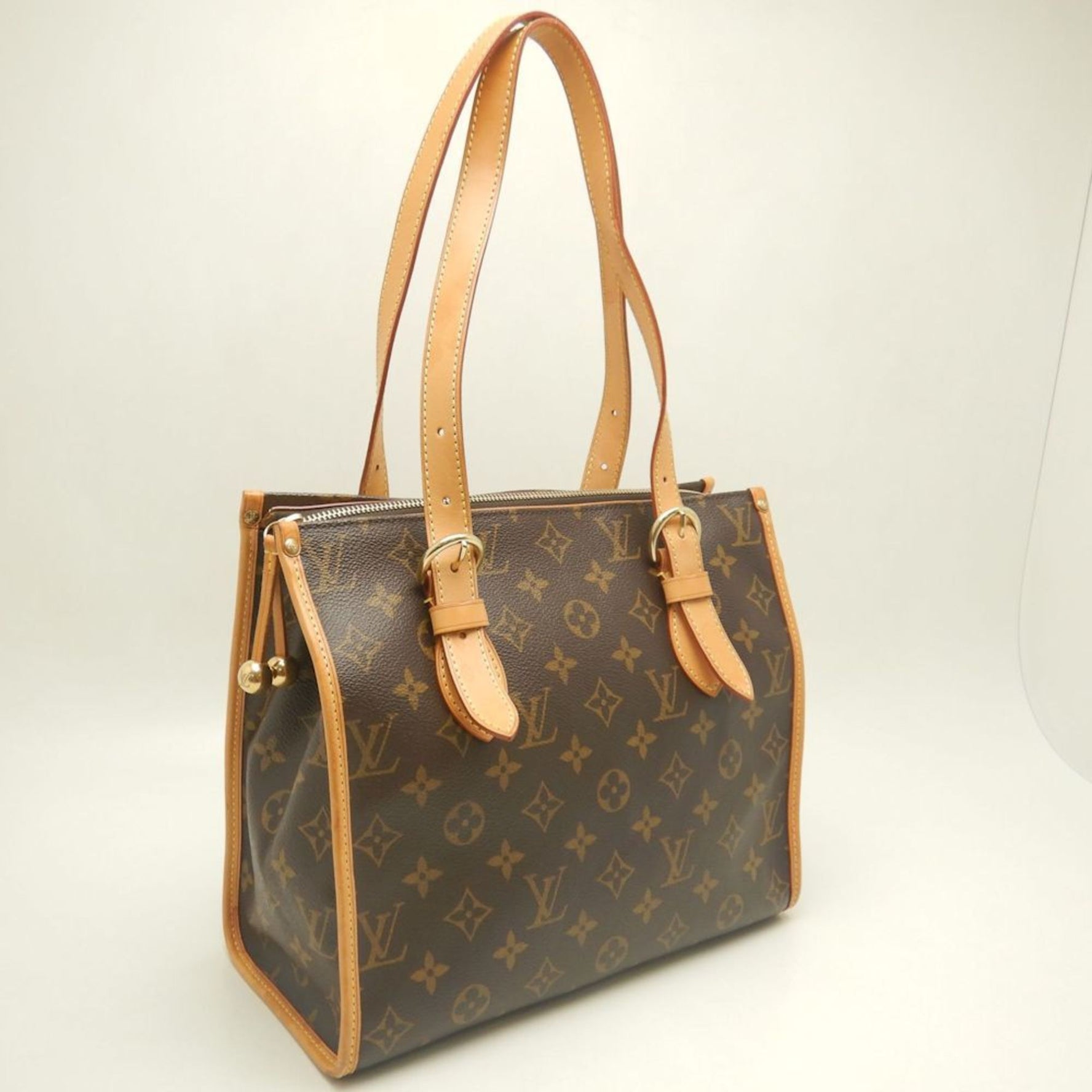 LOUIS VUITTON Monogram Popincourt Au M40007 Shoulder Bag, Brown, Women's,