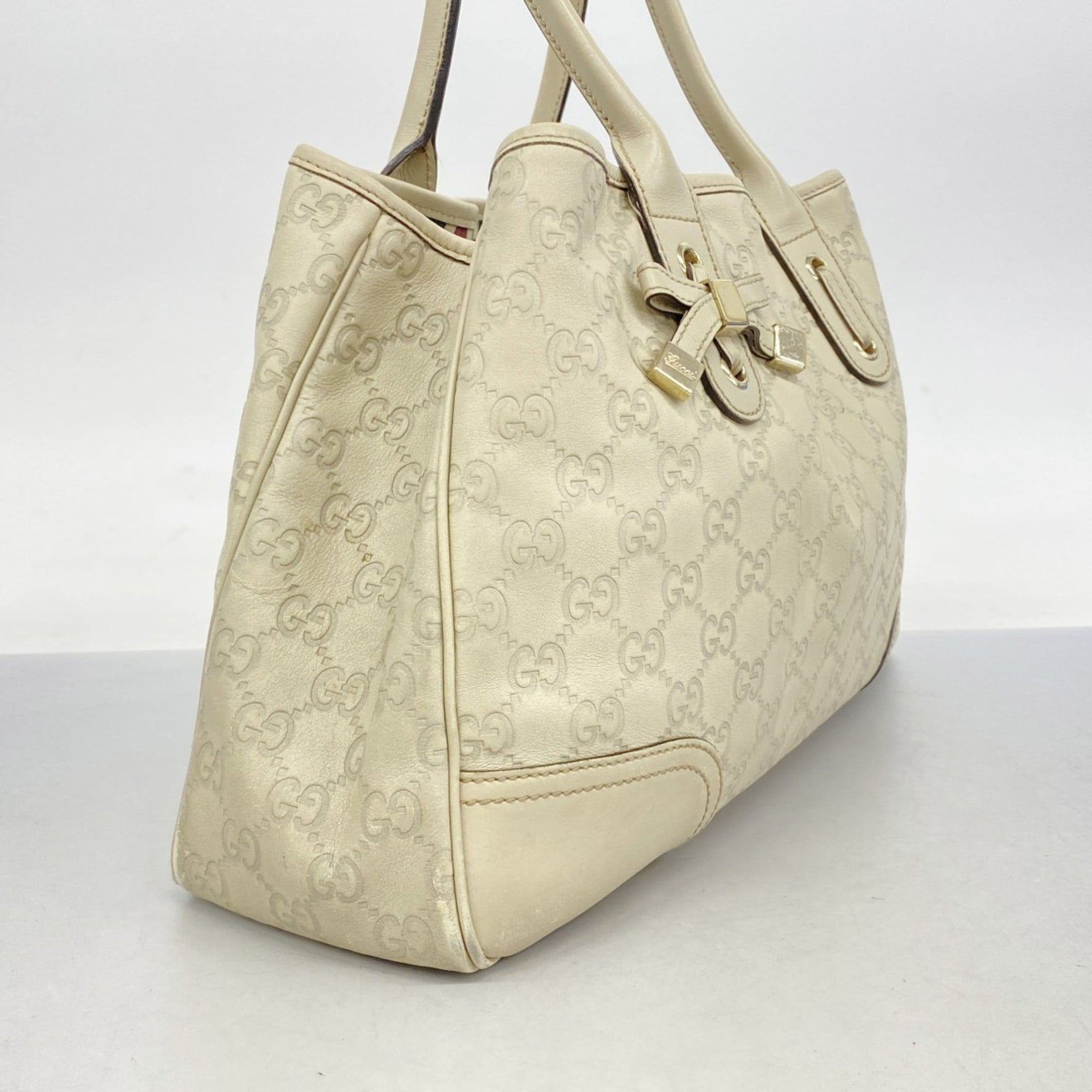 Gucci Tote Bag Guccissima Princess Leather