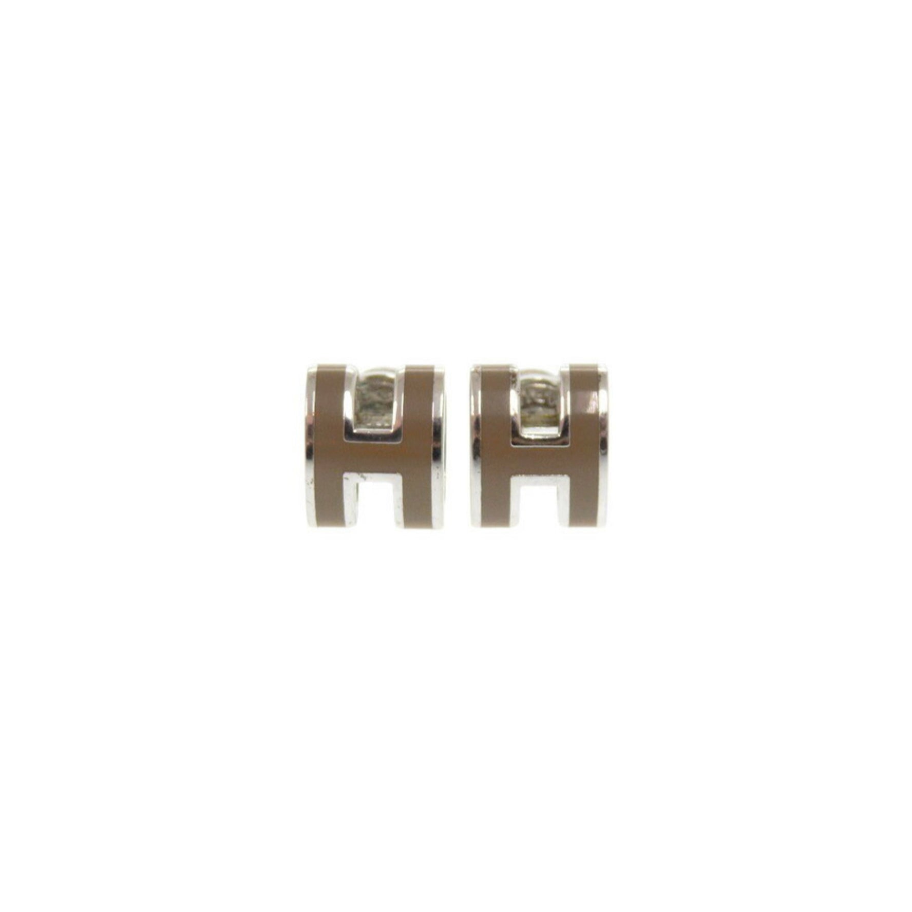 Like new Hermès Pop Ash Mini Metal Earrings