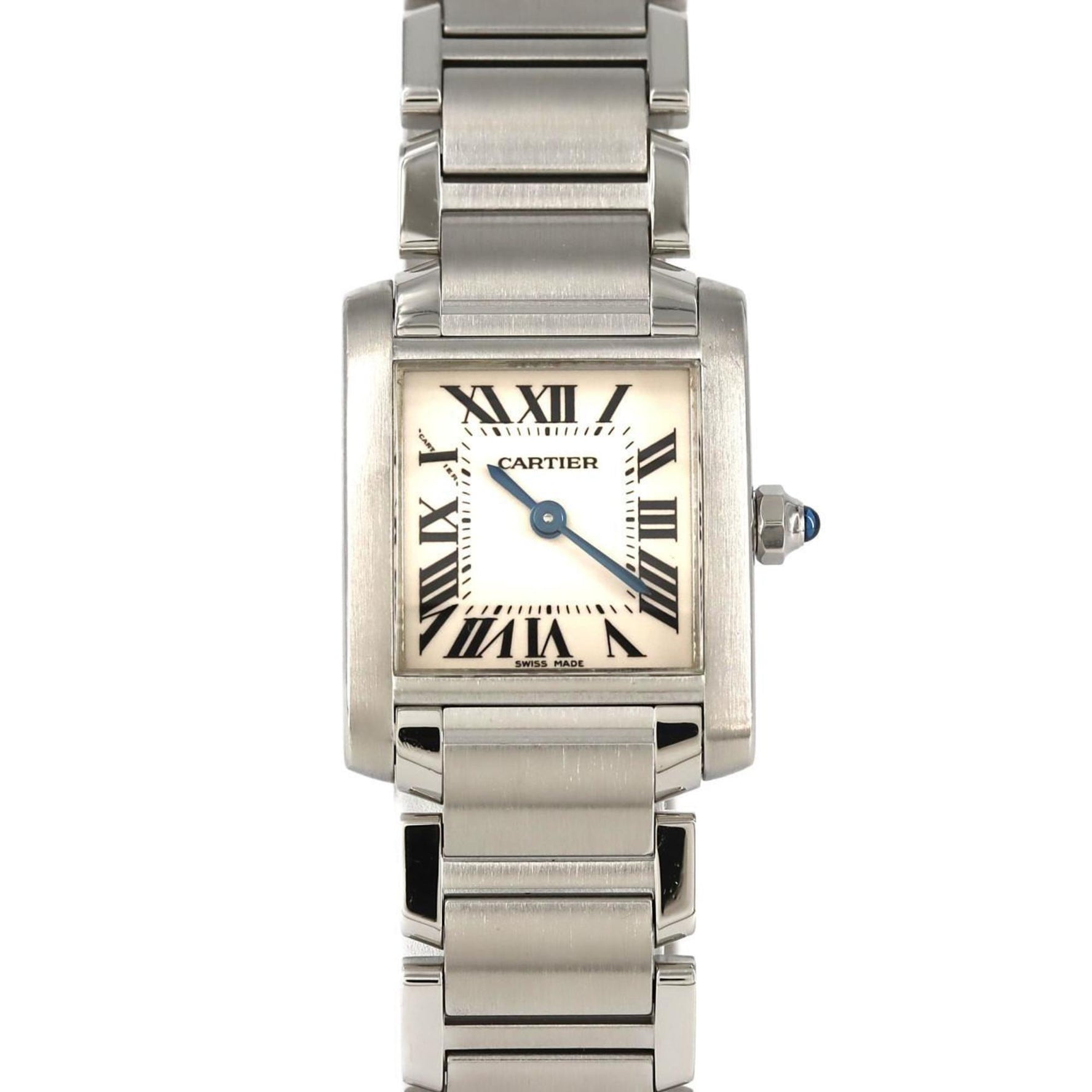 Cartier Tank Francaise SM SS Wristwatch Quartz