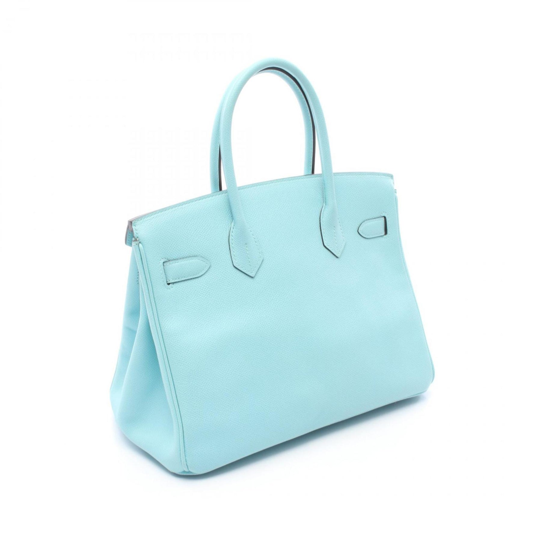 Hermes Hermès Birkin 30 handbag, leather, Epsom women's, blue