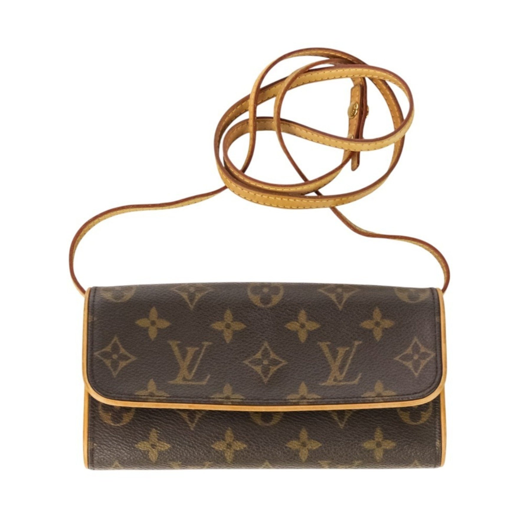 Louis Vuitton Monogram Pochette Twin PM Shoulder Bag