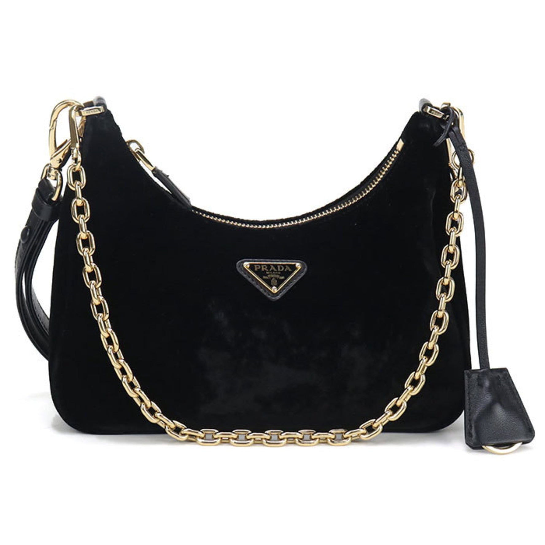 PRADA Shoulder Bag Re-Edition Velvet Mini