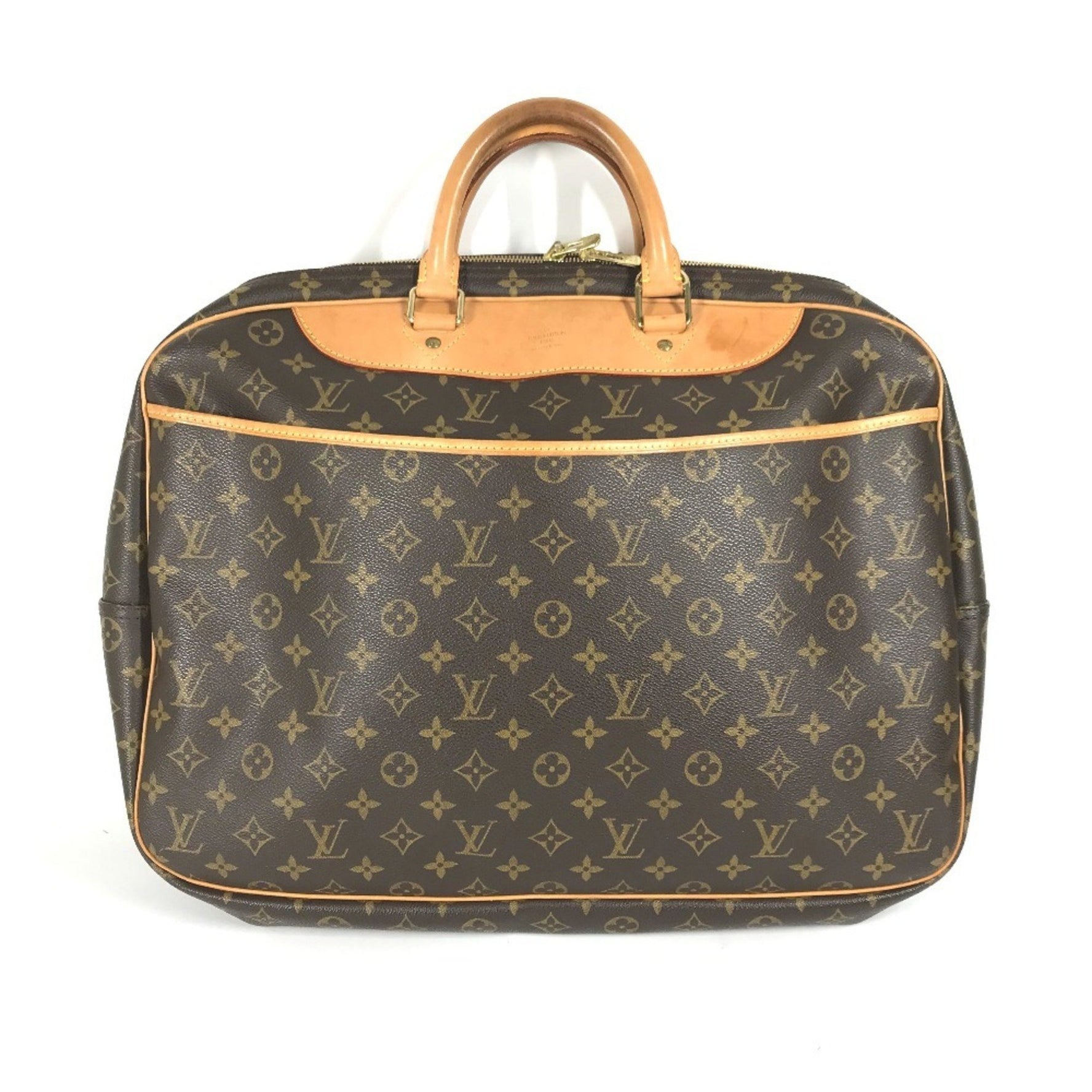 LOUIS VUITTON M41399 Monogram Alize 24 Van Quatre 2-Way Bag, Shoulder Boston Canvas, Men's, Brown