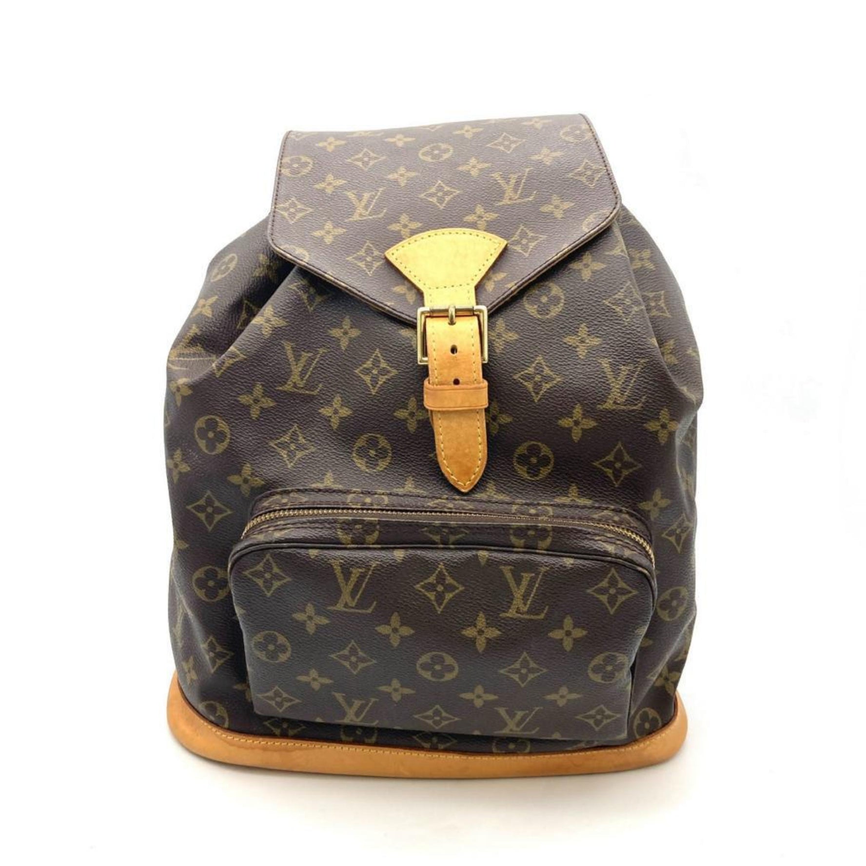 Louis Vuitton Montsouris GM Backpack Daypack Canvas