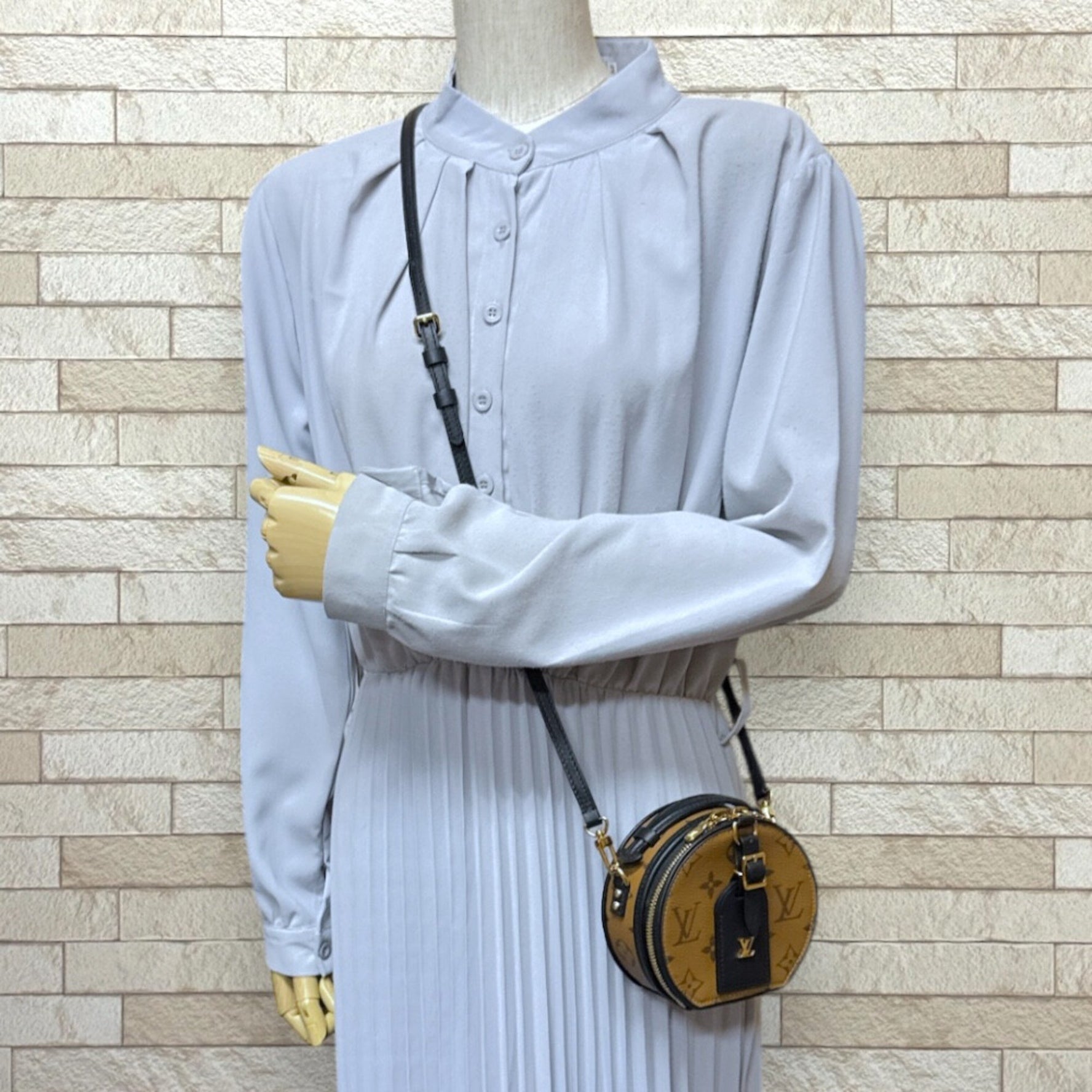 Louis Vuitton Mini Boite Chapeau Monogram Reverse Shoulder Bag