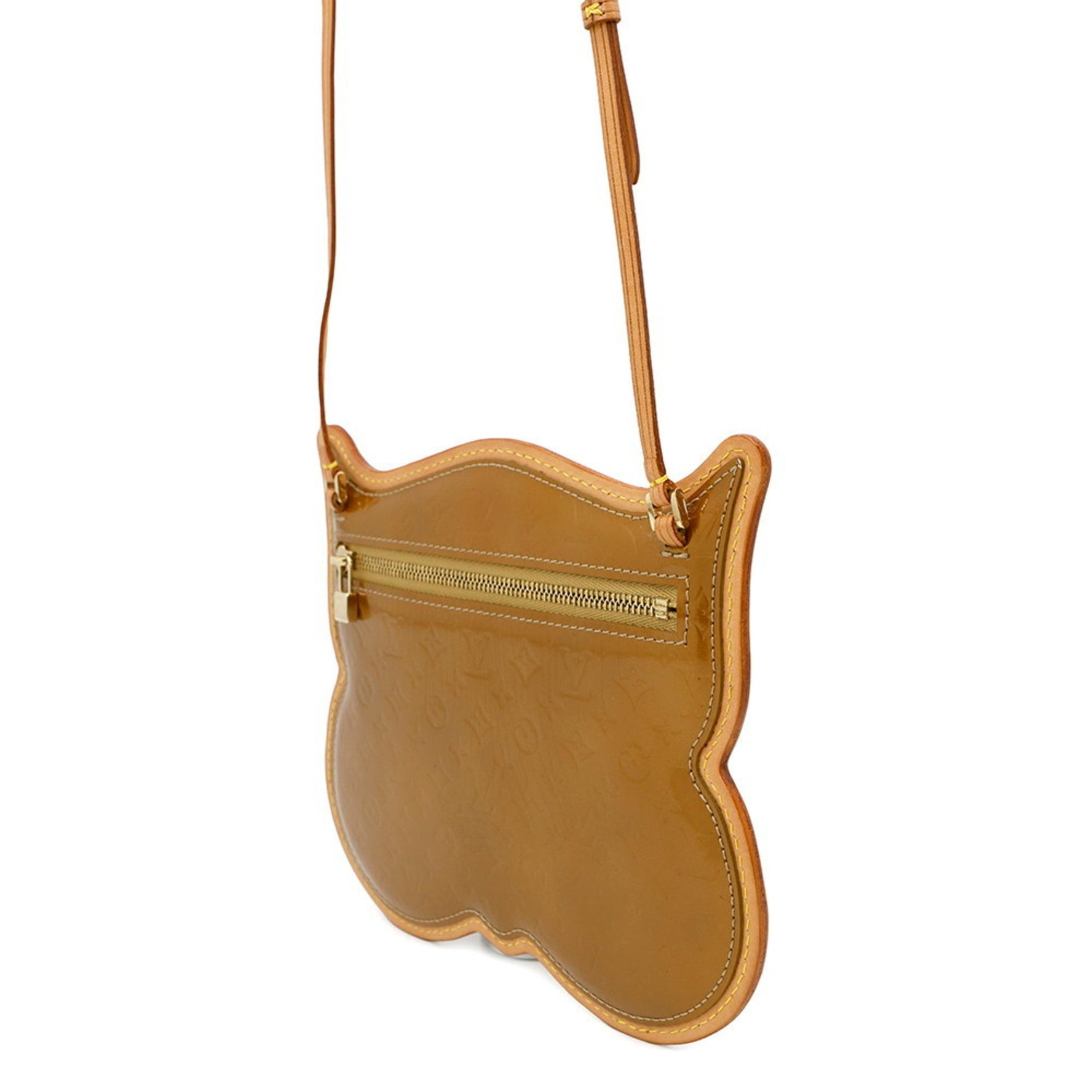 Louis Vuitton Monogram Vernis Comte de Fay Pochette Owl Shoulder Bag