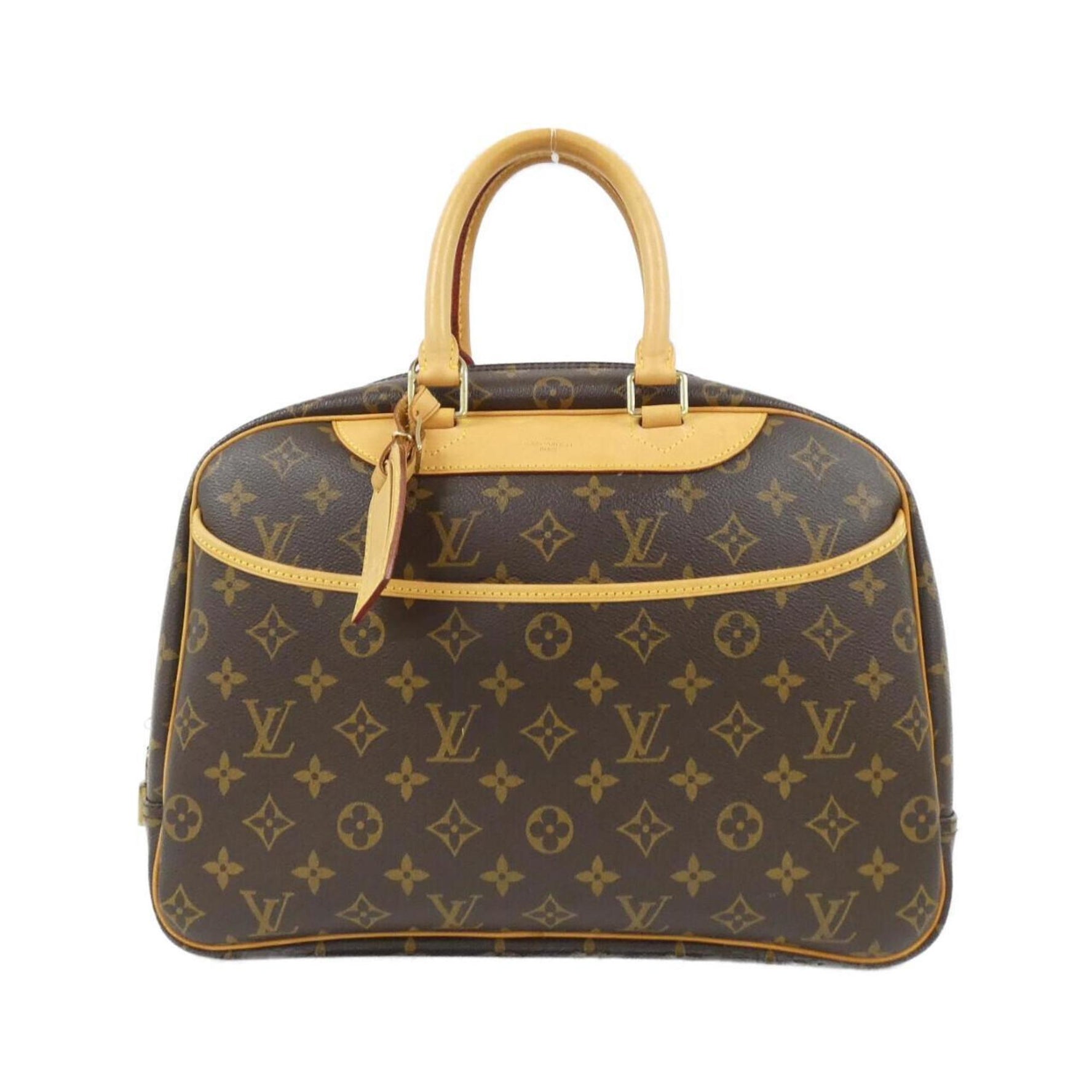 Louis Vuitton Monogram Bowling Vanity Handbag