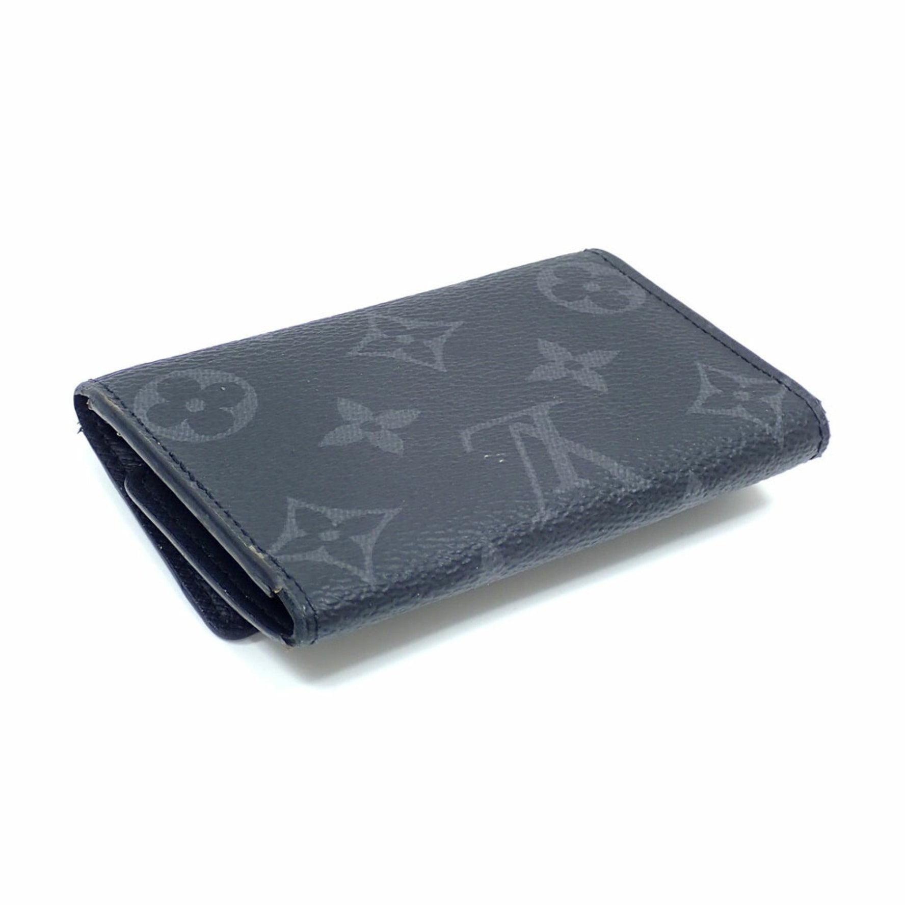 Louis Vuitton Monogram Eclipse Key Case Multicle 6 Men's M82603 6-ring
