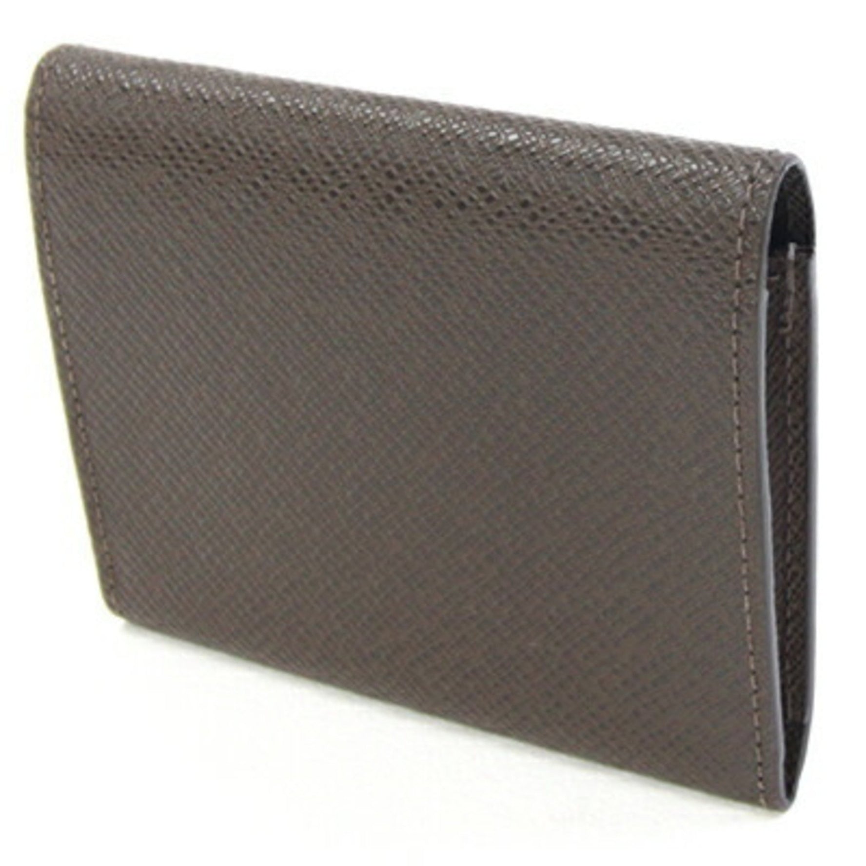 Louis Vuitton Taiga Envelope Carte de Visite Business Card Case Grizzly Case/Card Holder Brown Pass