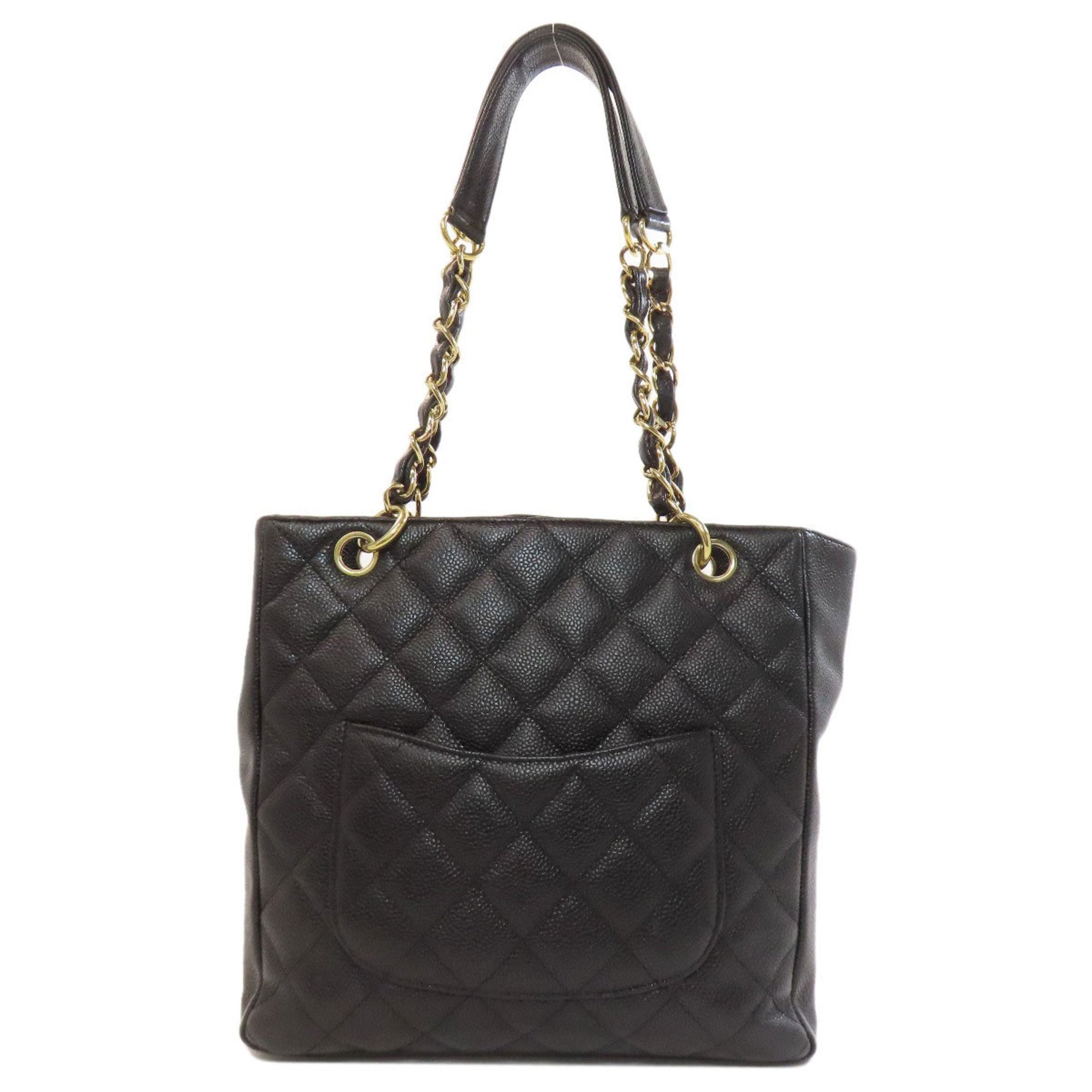CHANEL Matelasse Tote Bag Grained Calfskin
