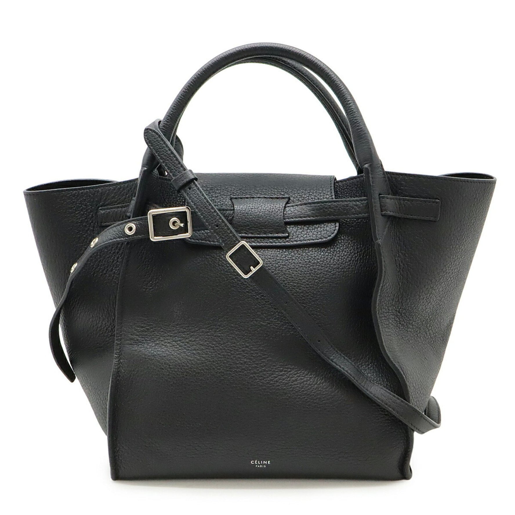 CELINE Big Bag, Small Handbag, Shoulder Leather