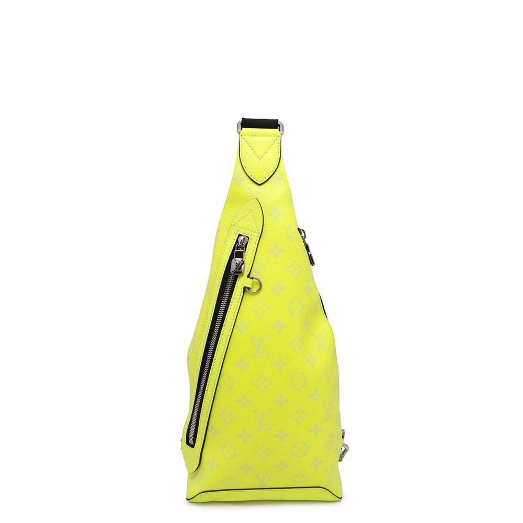Louis Vuitton Body Bag Monogram Taiga Duo Sling Rama Neon Yellow