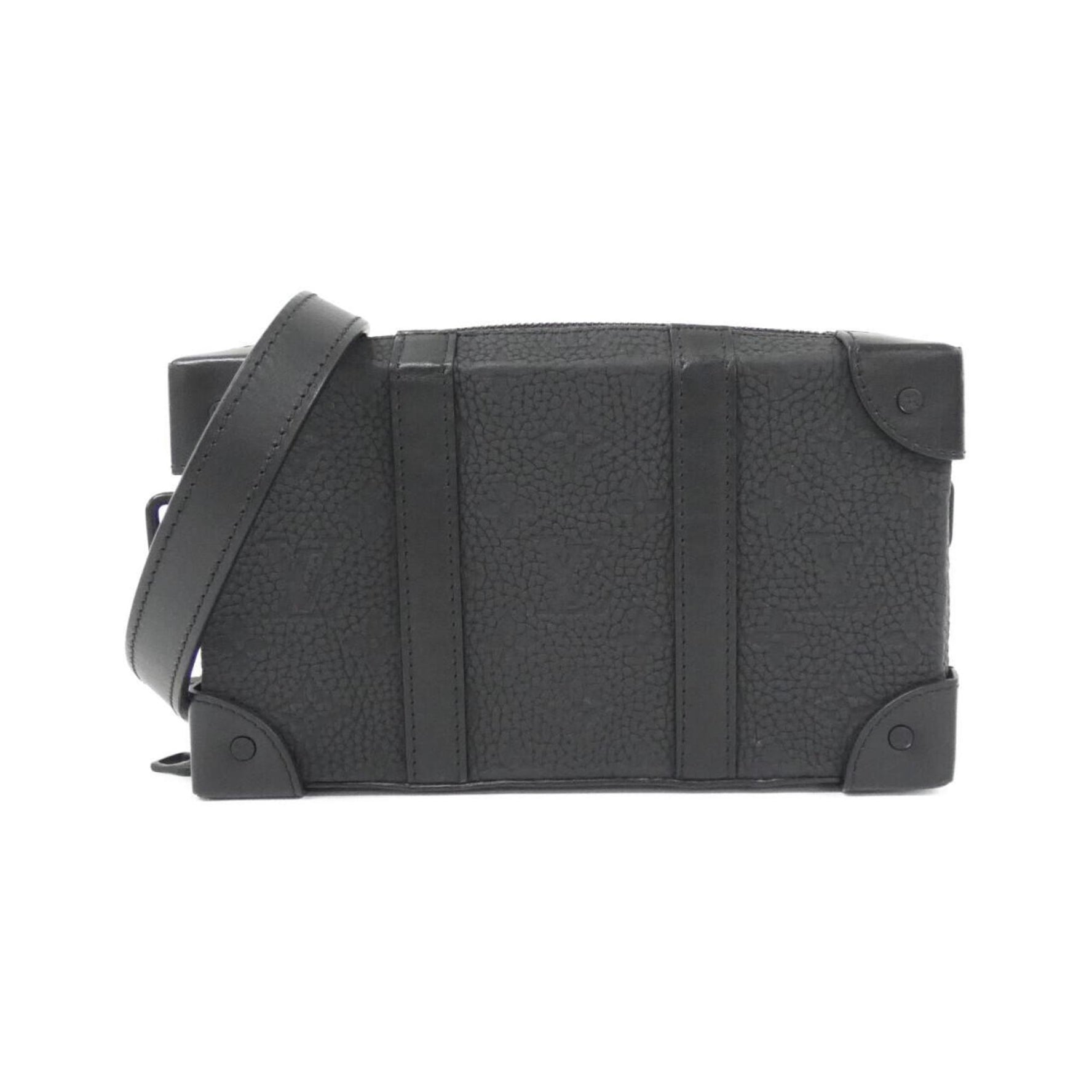 Louis Vuitton Taurillon Monogram Soft Trunk Wallet Shoulder Bag