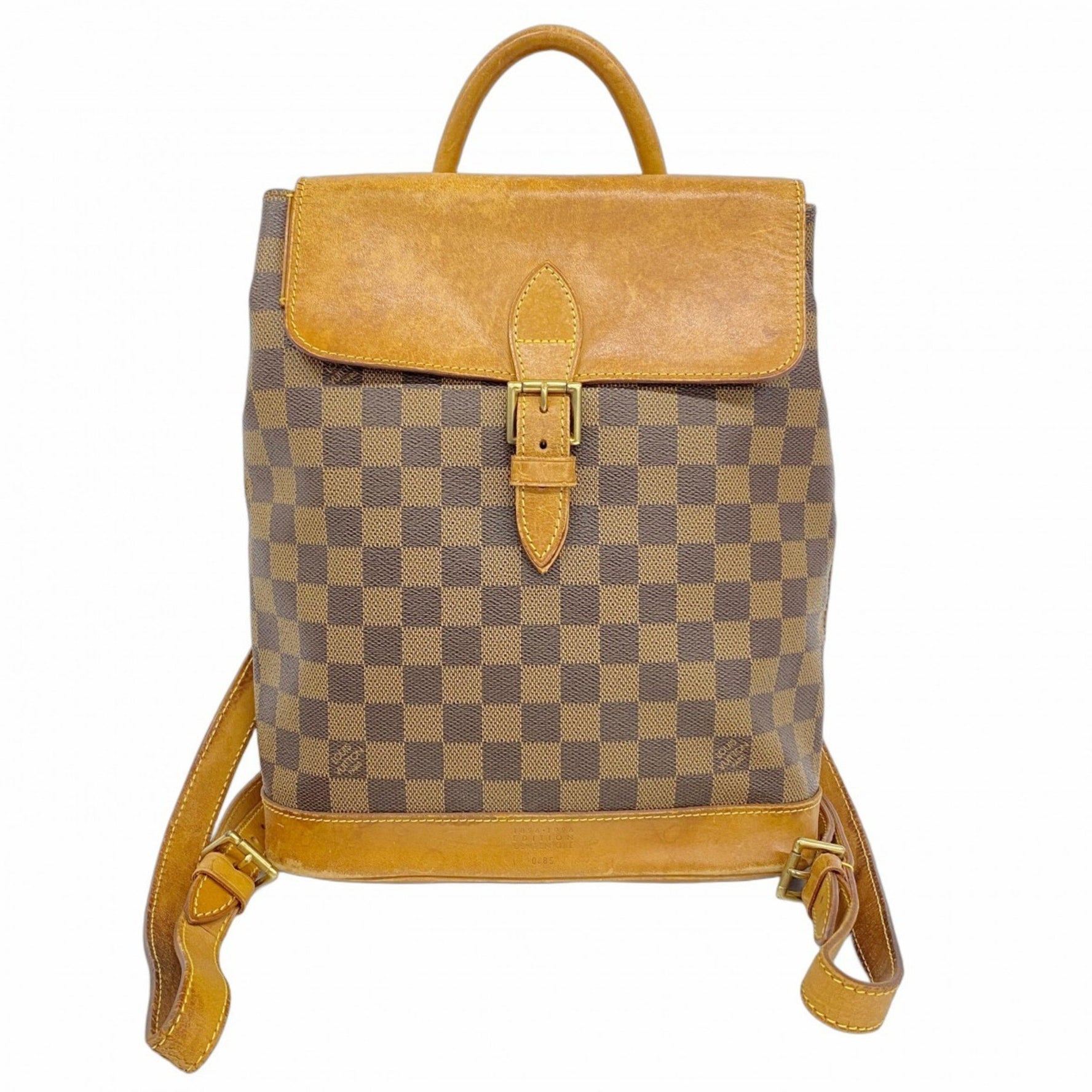 Louis Vuitton Backpack/Daypack Damier Harlequin N99038 Ebene Women's