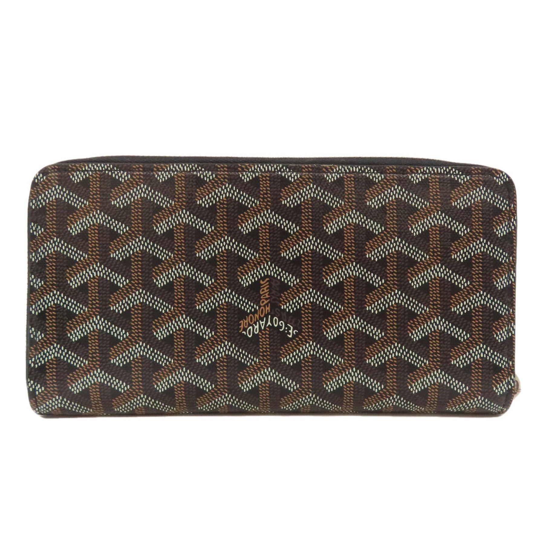 GOYARD Herringbone Pattern Long Wallet