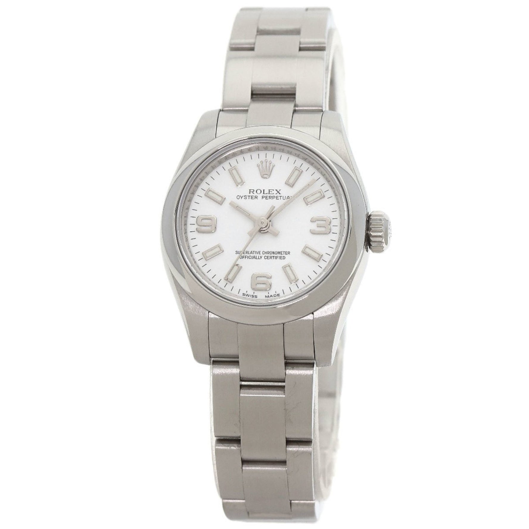 Rolex Oyster Perpetual 26 Watch Stainless Steel SS Ladies