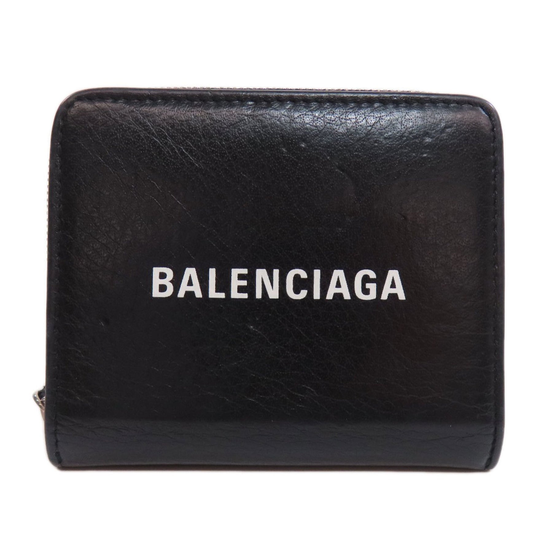 Balenciaga Everyday Bi-fold Wallet Leather Women's BALENCIAGA