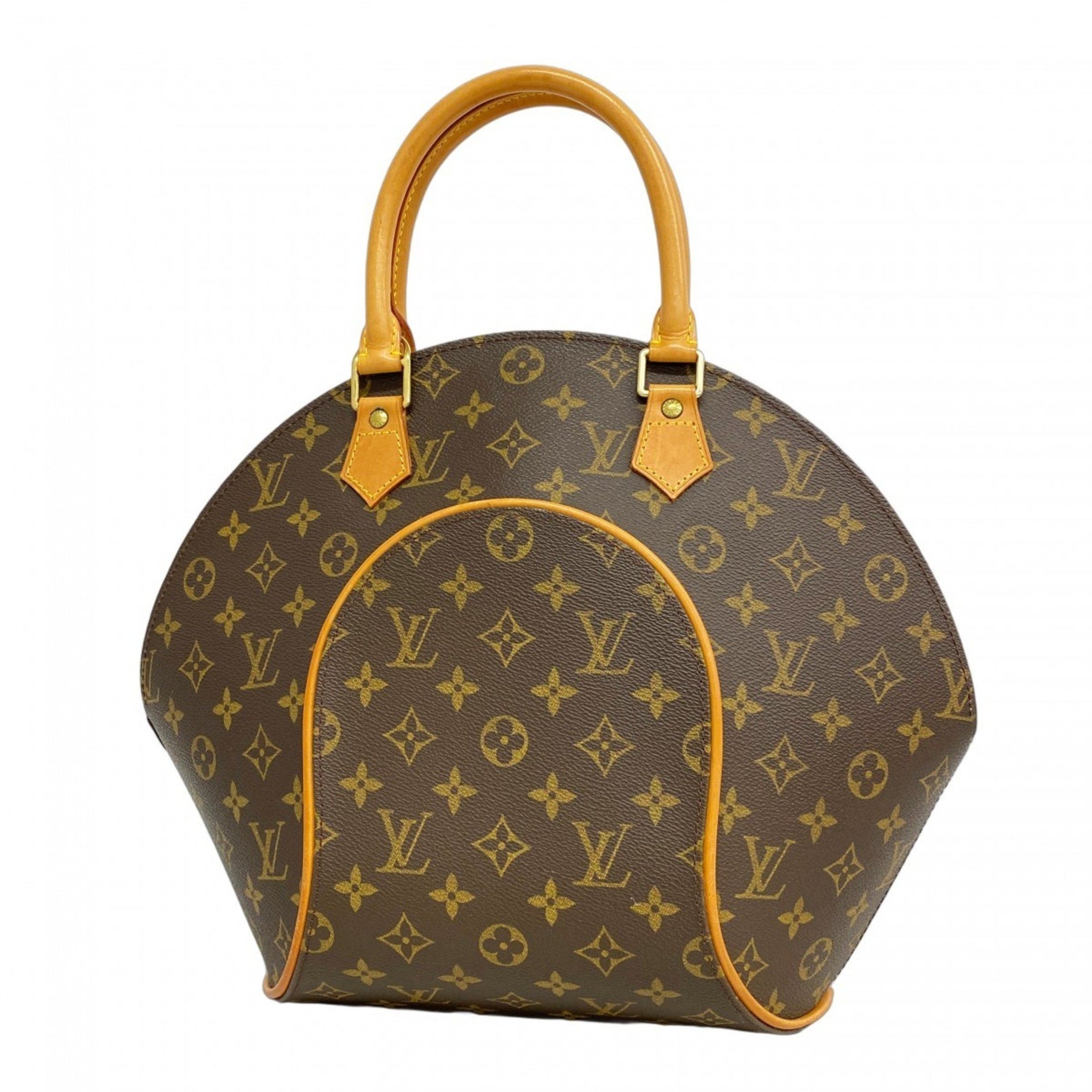 Louis Vuitton Monogram Ellipse MM Handbag M51126 Brown Women's