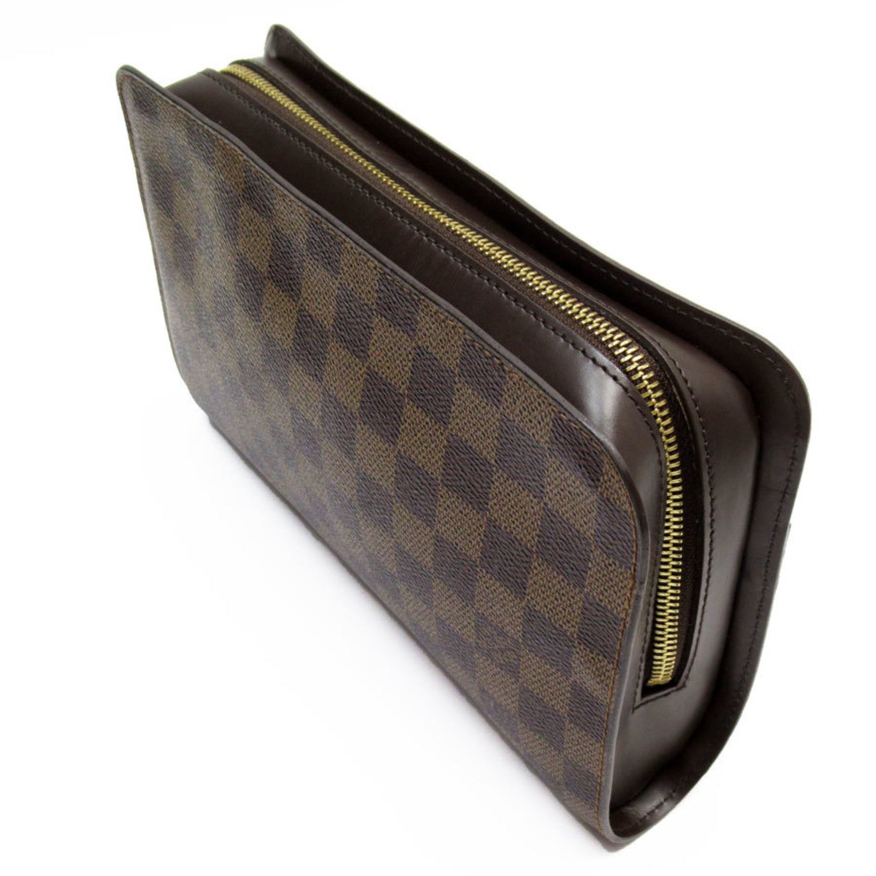 Louis Vuitton LOUIS VUITTON Second Bag Damier Saint Canvas Ebene Men's N51993 t19493a