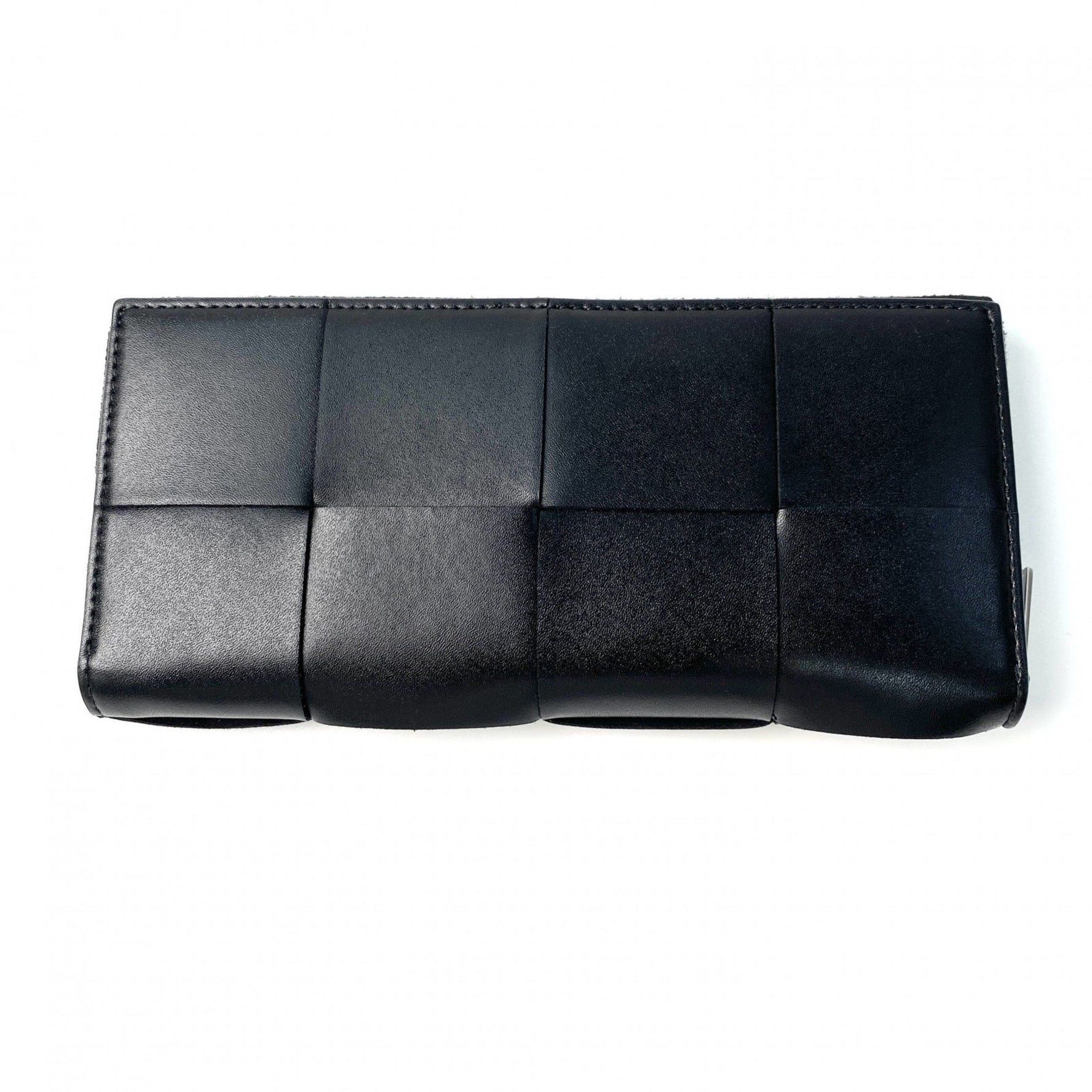 Bottega Veneta Cassette Maxi Wallet with Round Zip