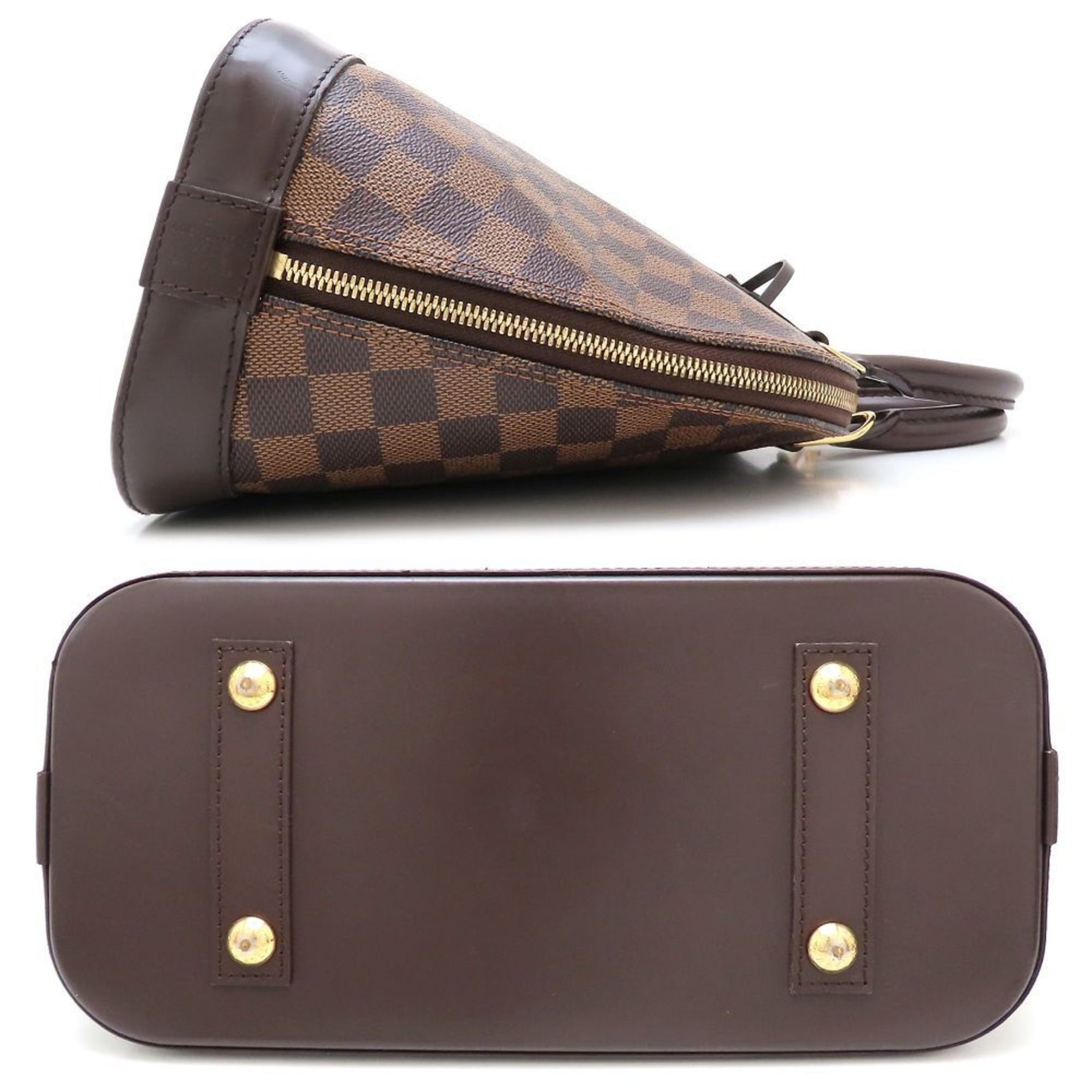 LOUIS VUITTON Damier Alma PM Handbag