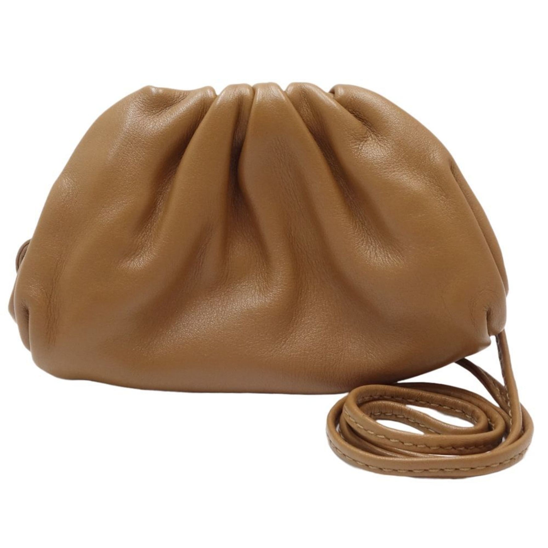 BOTTEGA VENETA The Pouch Multi Coin Case Pochette Shoulder Leather