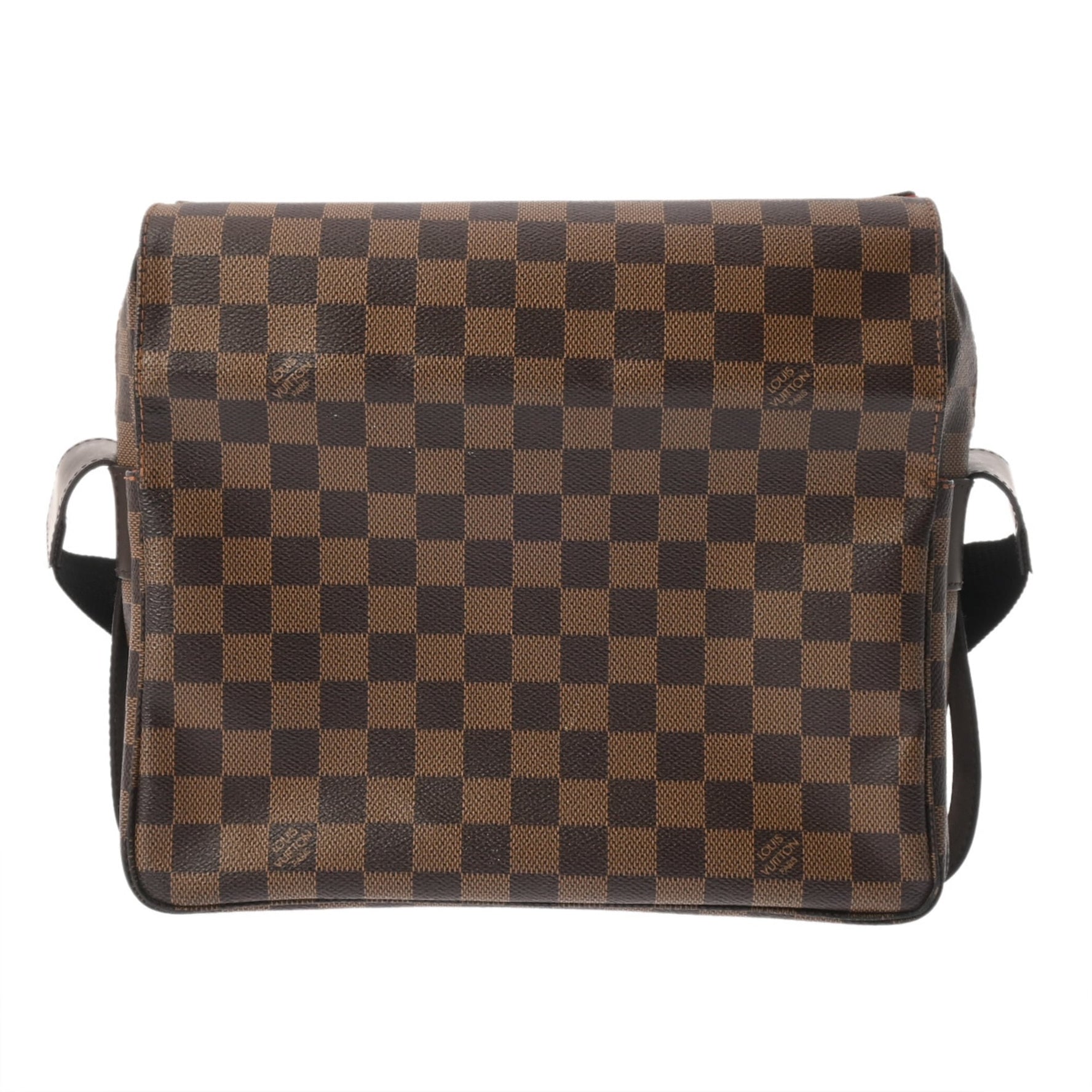 LOUIS VUITTON Damier Naviglio Men's/Women's Canvas Shoulder Bag, AB Rank, Pre-owned, Ginzo
