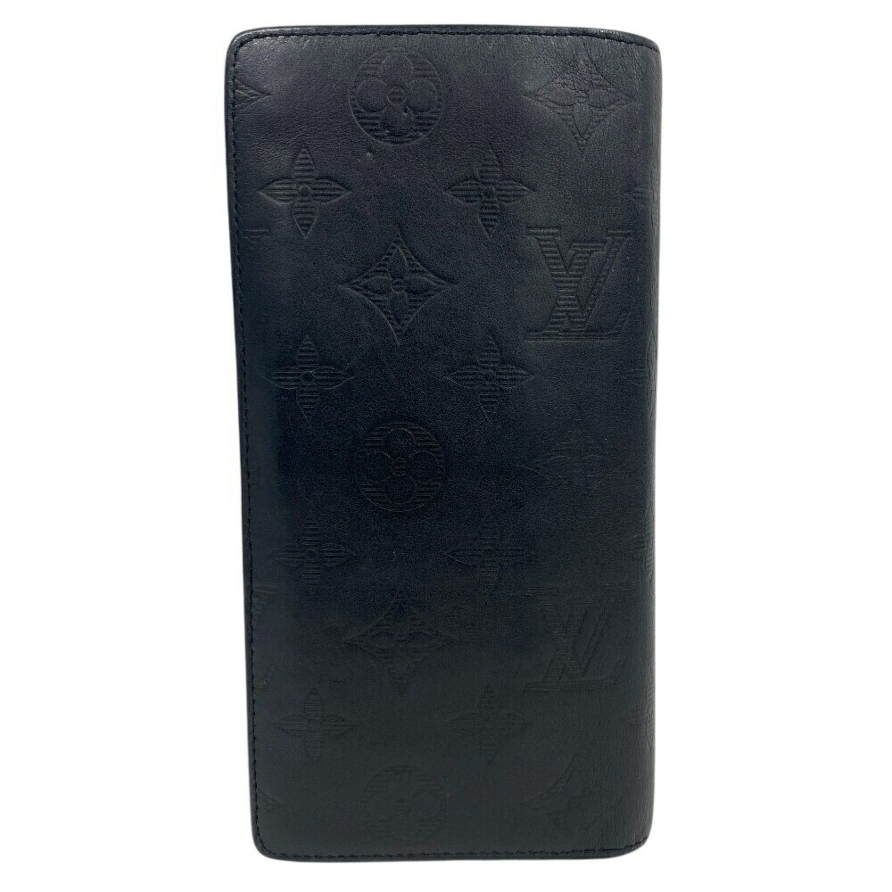 Louis Vuitton Wallet Portefeuille Brazza Monogram Shadow Long