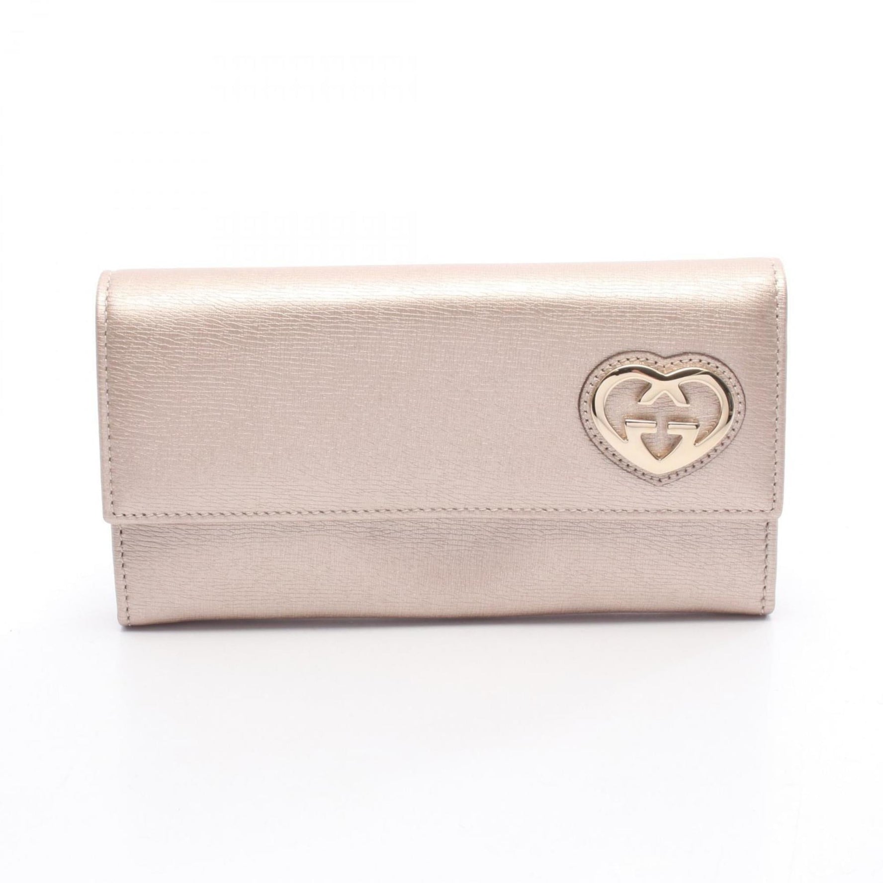 Gucci Lovely Leather Bi-fold Long Wallet