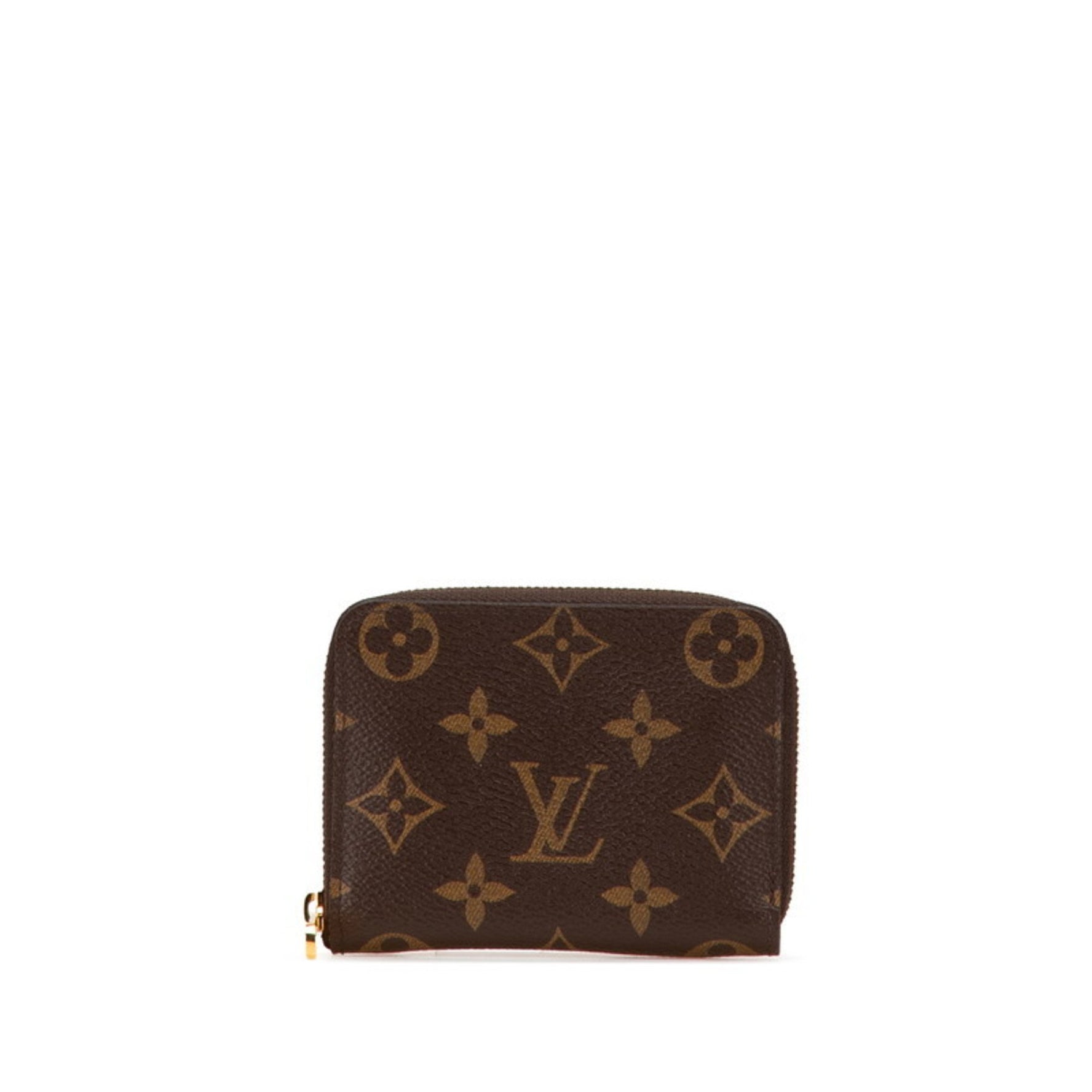 Louis Vuitton Monogram Zippy Coin Purse Leather