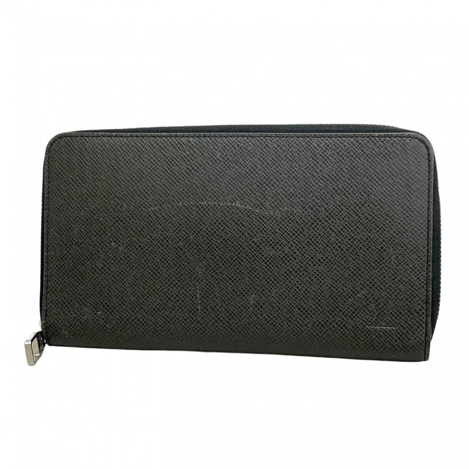 Louis Vuitton Taiga Zippy Organizer Long Wallet M30671 Ardoise Men's