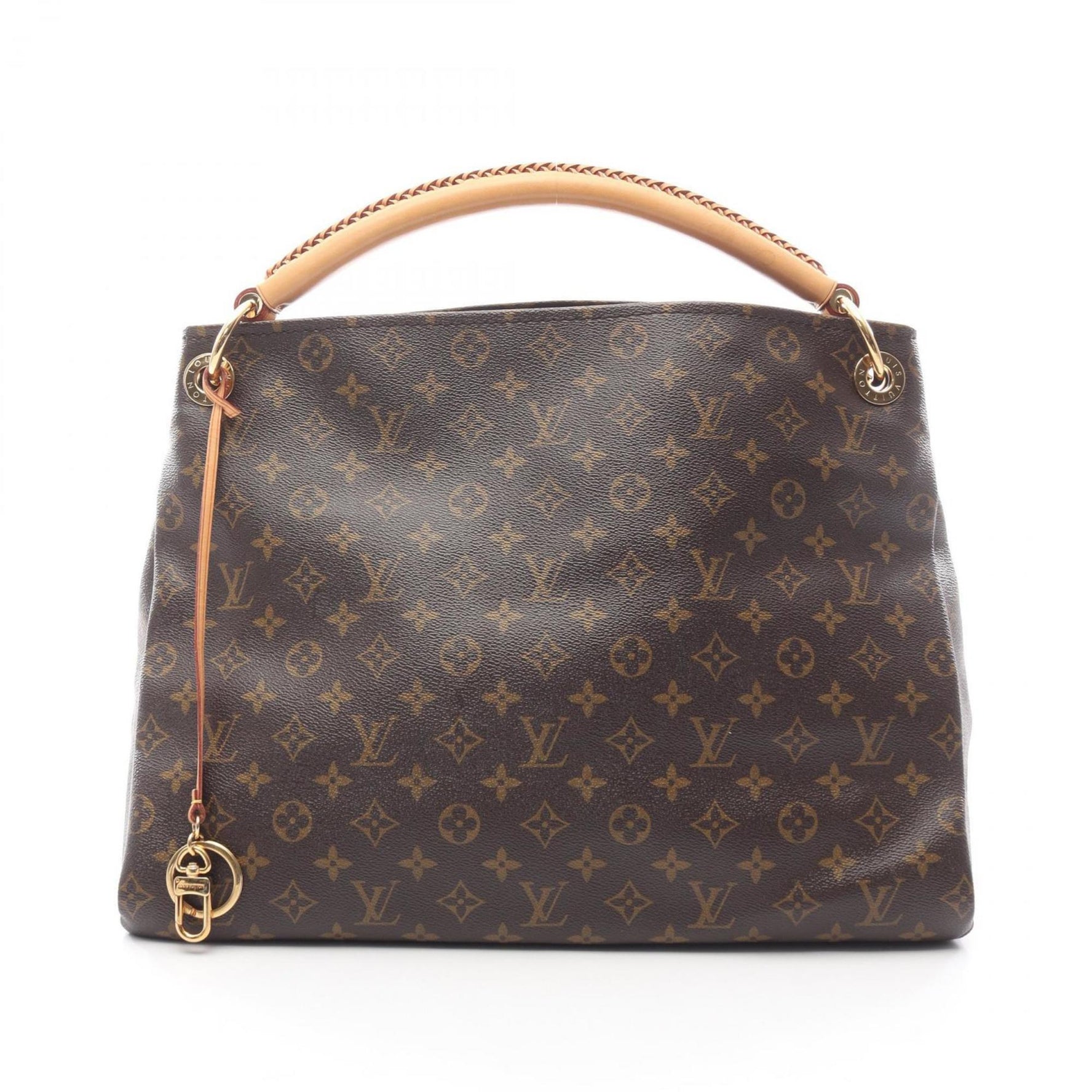 Louis Vuitton Artsy MM Shoulder Bag, Coated Canvas and Leather, Monogram