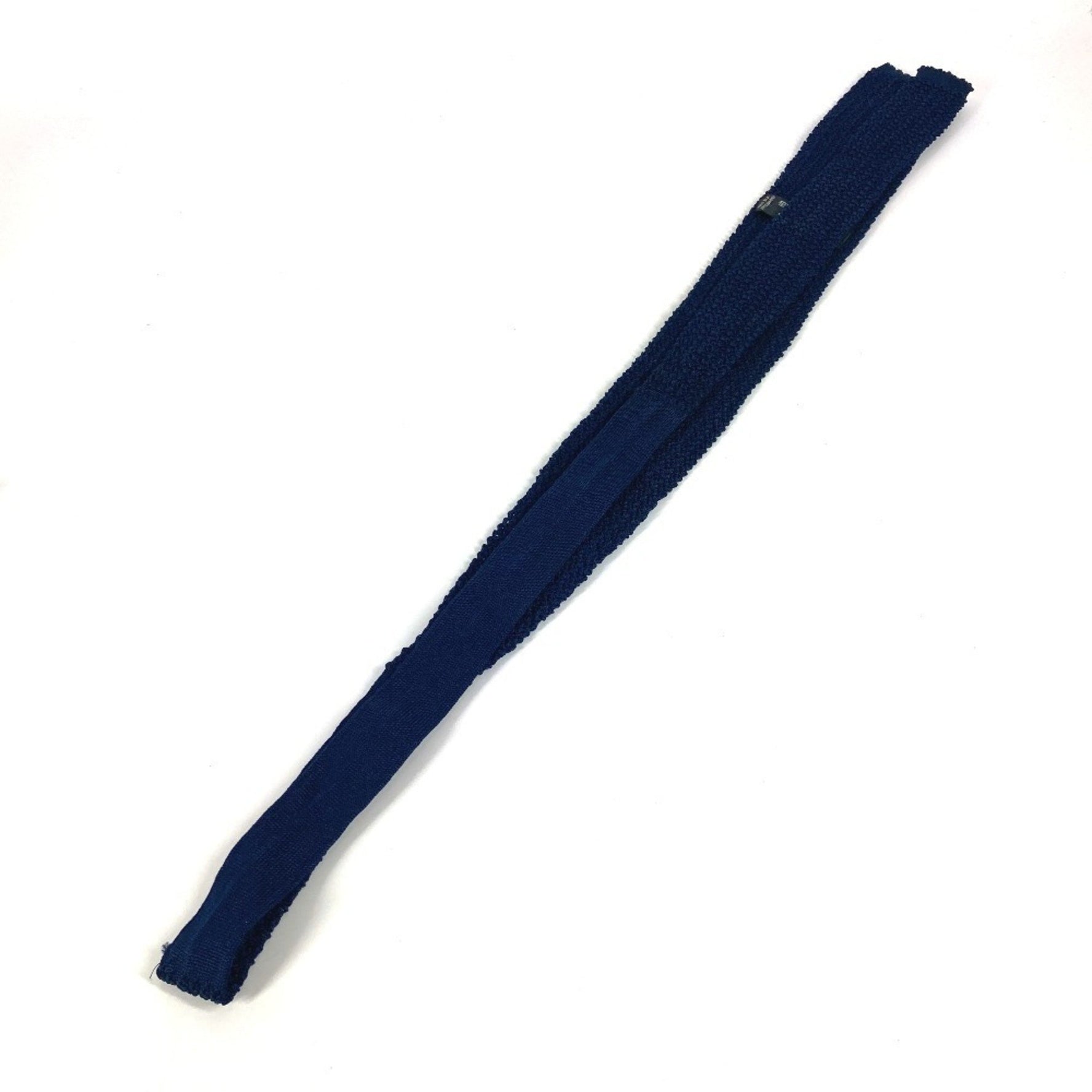 HERMES H logo knit tie accessory silk