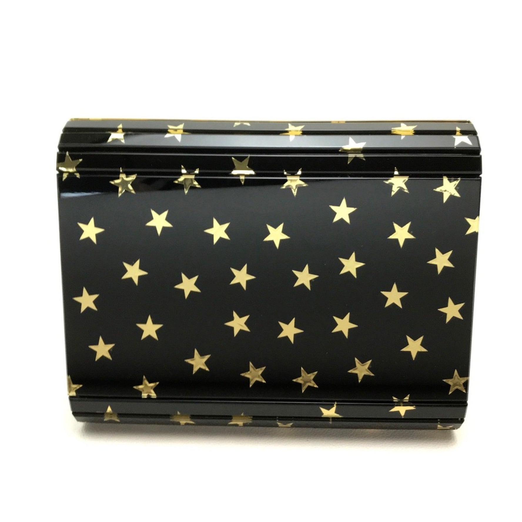 Jimmy Choo Star pattern Bag Crossbody Chain Pochette Shoulder Bag Gold