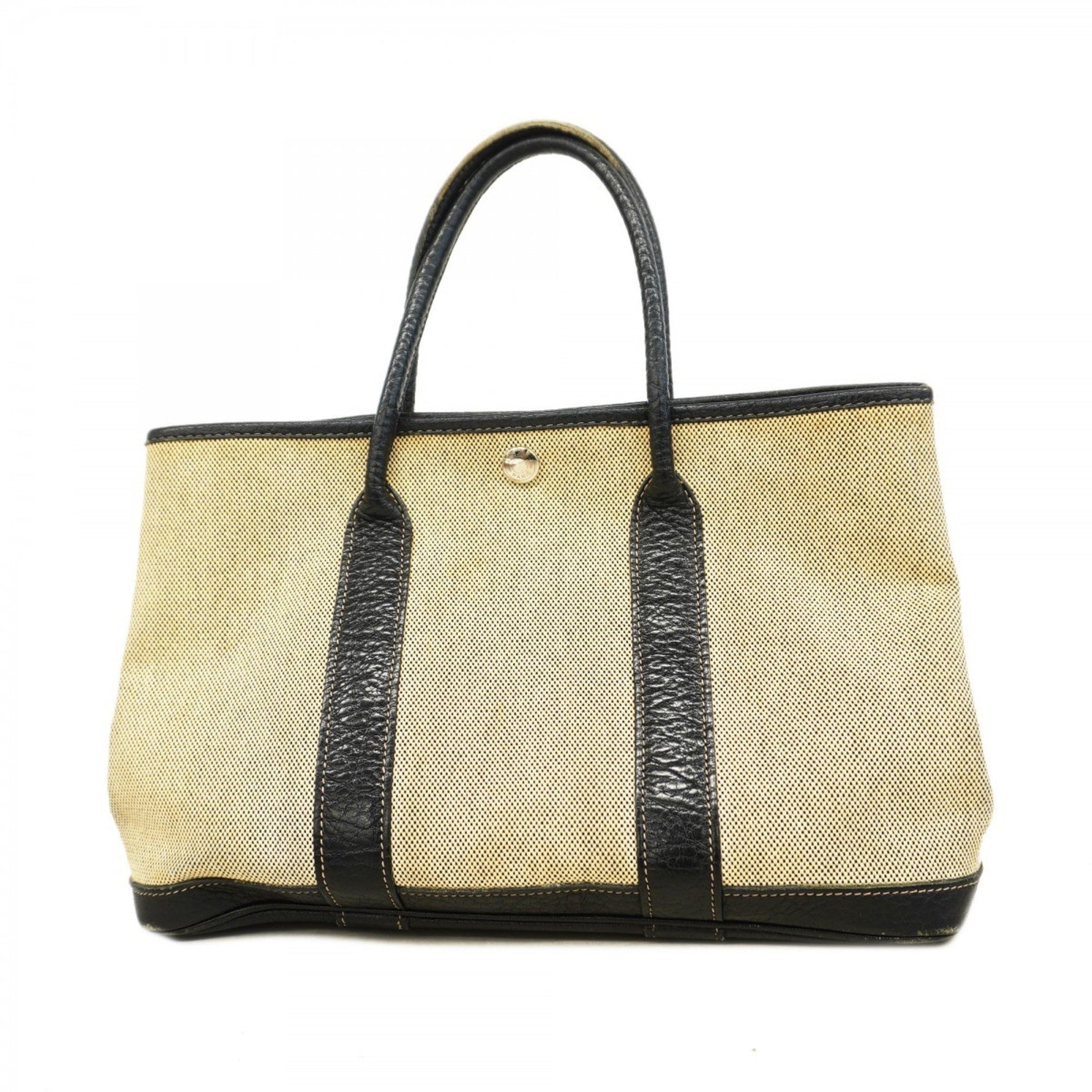 Hermes Hermès Garden TPM Bordic Ribbon Toile H Tote Bag