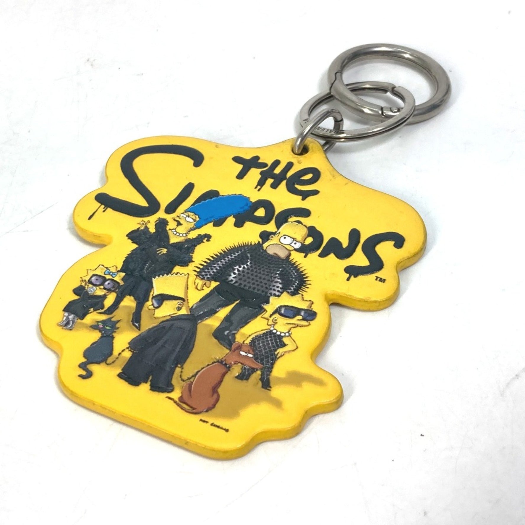 Balenciaga Bag Charm Key Holder yellow