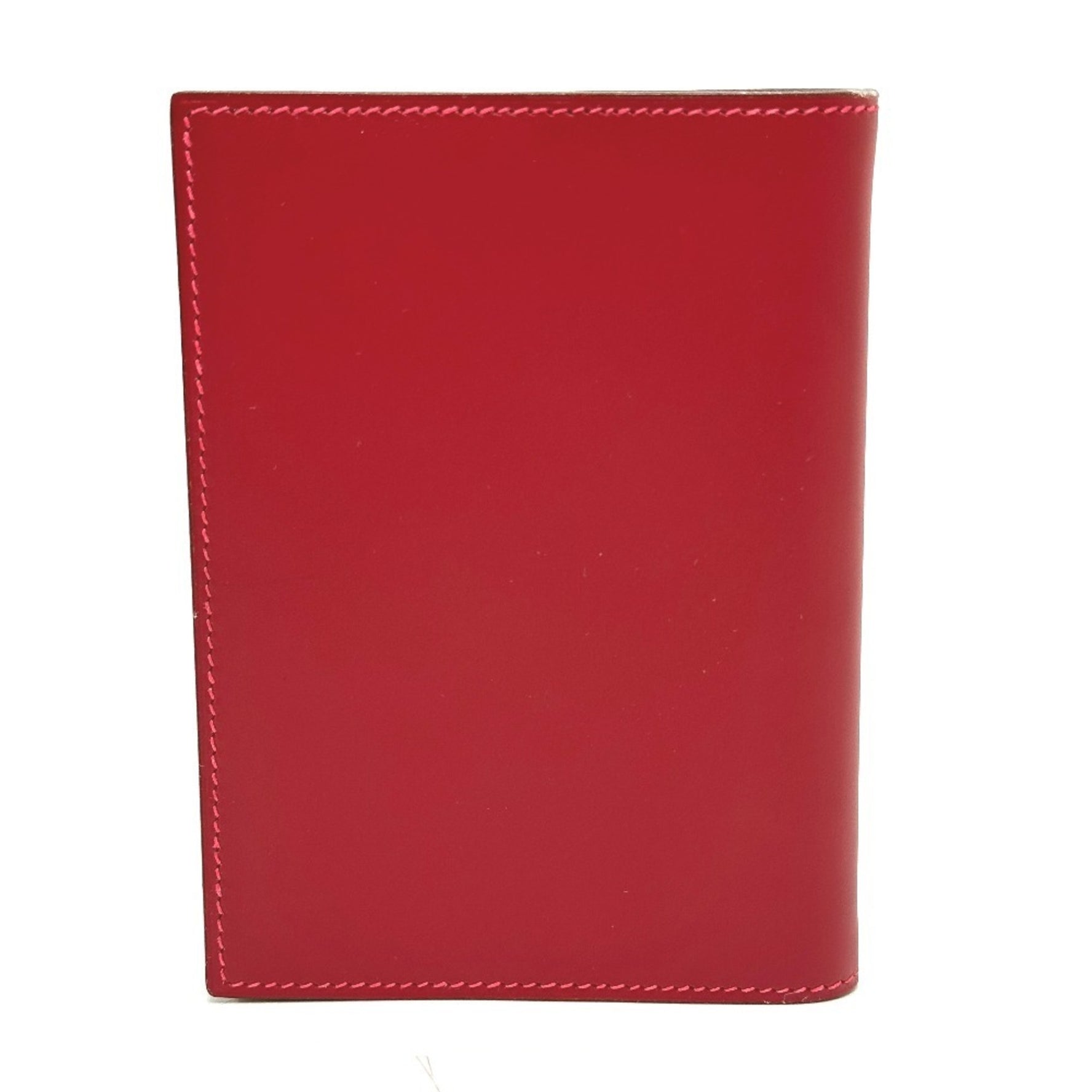 HERMES Agenda PM Stationery Notebook Cover for Women, Red