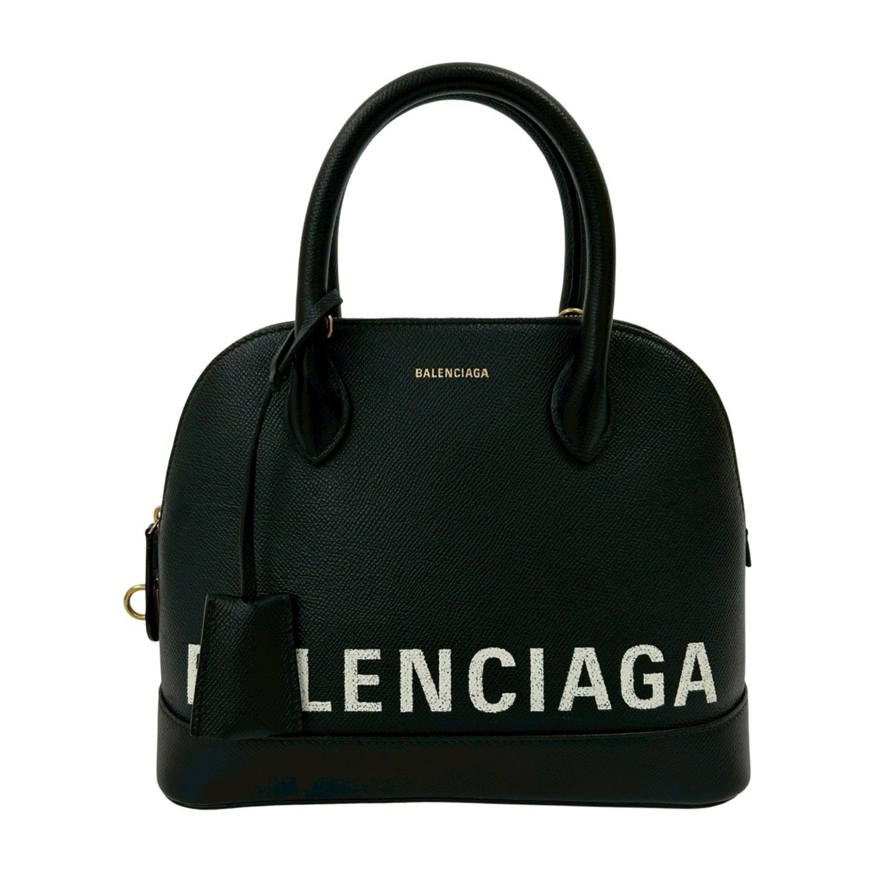 BALENCIAGA Ville Top Handle S Leather Handbag/Shoulder Bag