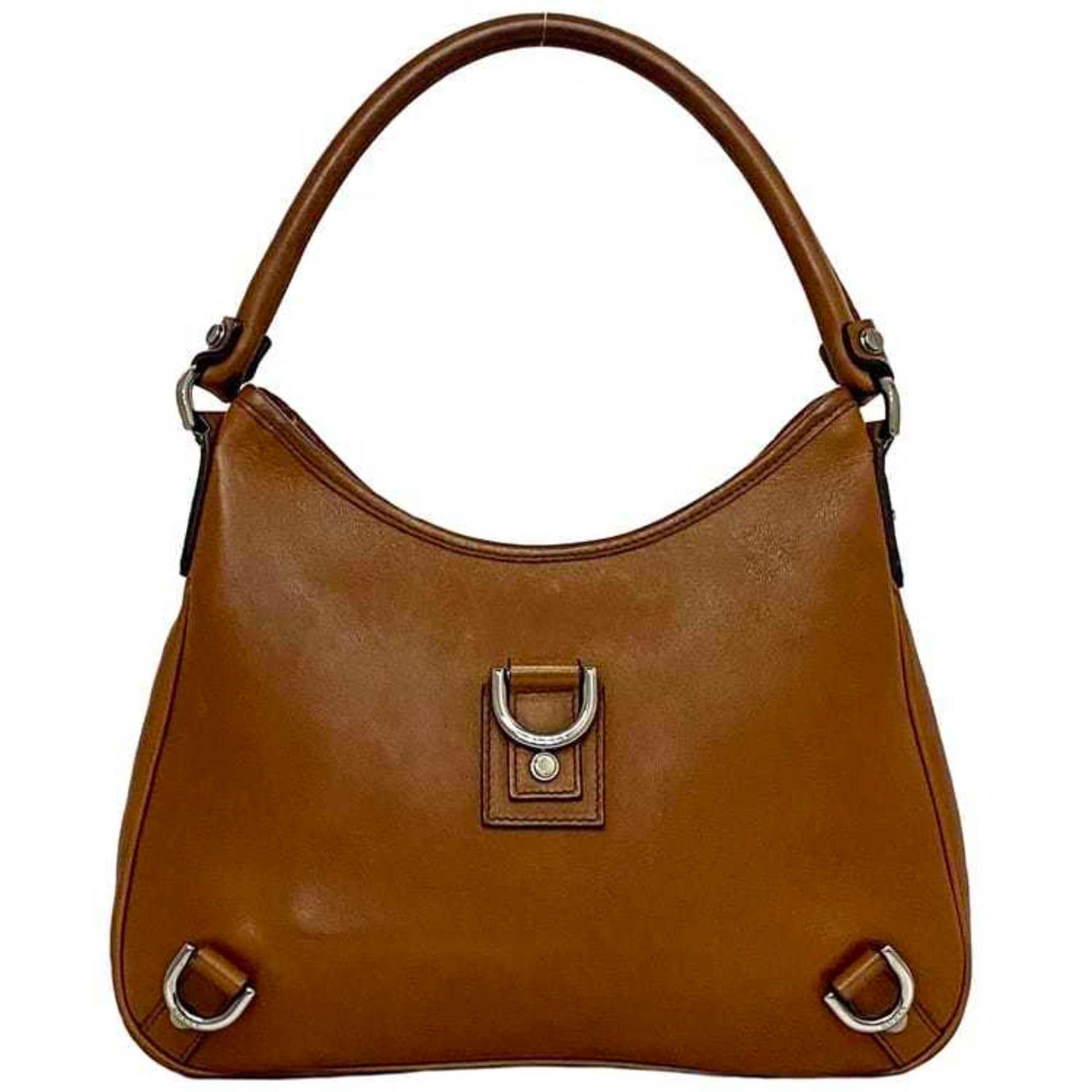 Gucci Bag ec-21029 Brown Abby Leather GUCCI Women's Compact