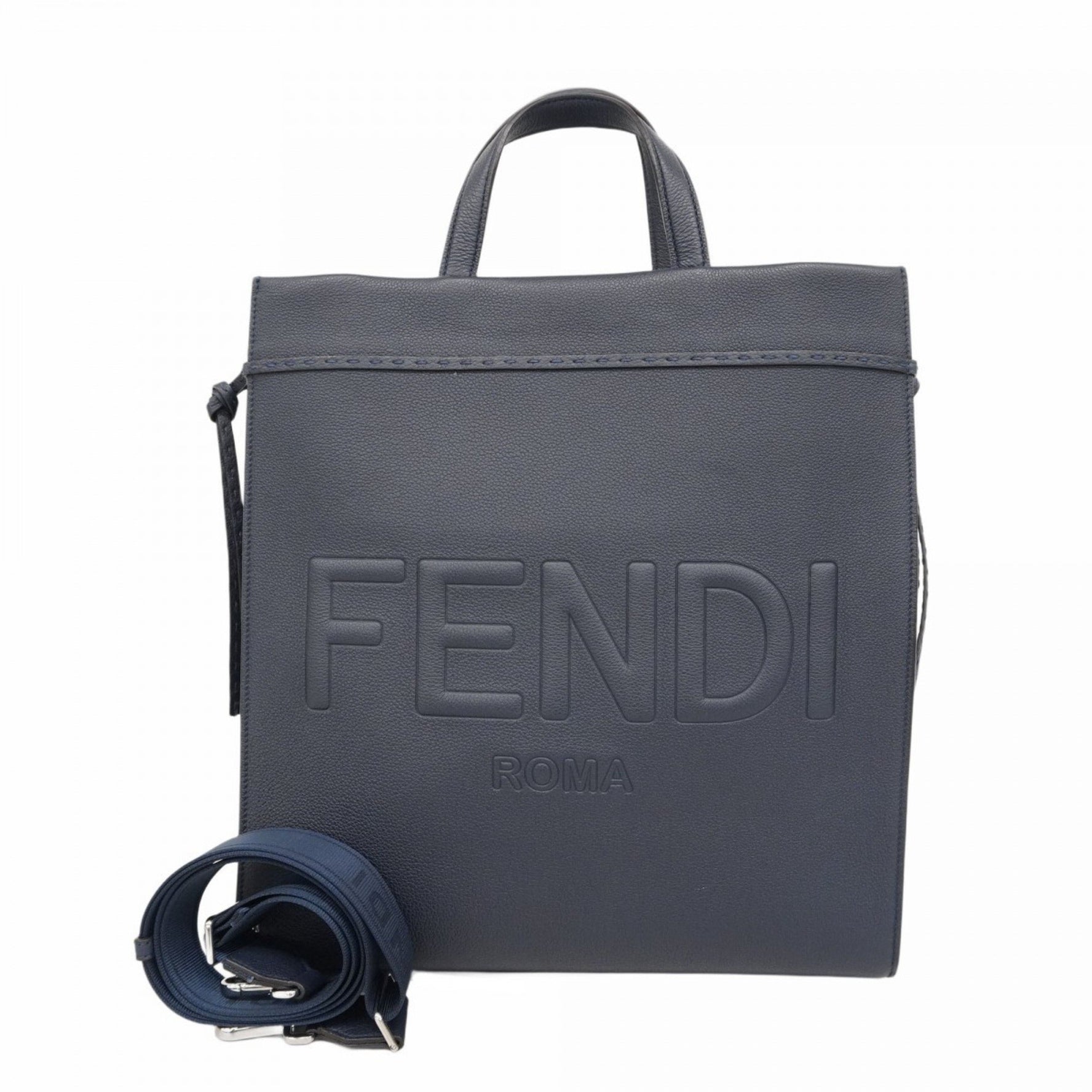 Fendi Roma Go-To Shopper Handbag, Leather, Bag