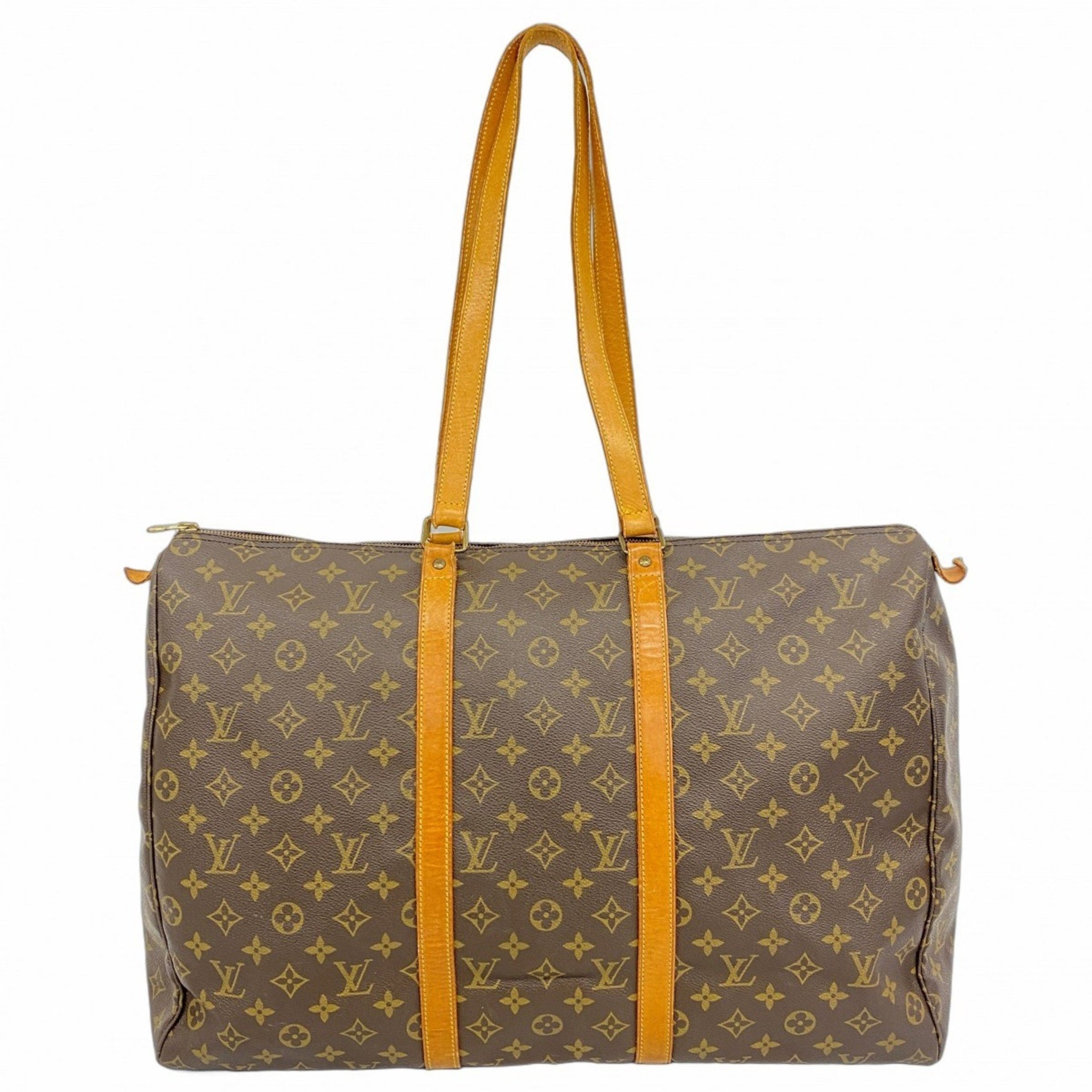 Louis Vuitton Monogram Flanery 50 Boston Bag M51116 Brown Men's and Women's