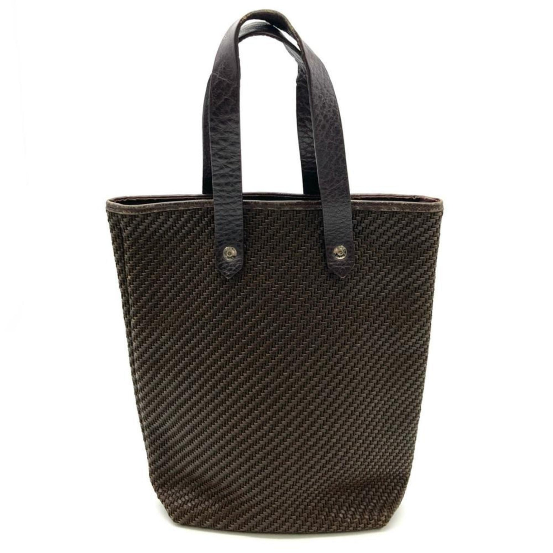 Hermes Amedaba Diago PM Tote Bag Leather Polyester