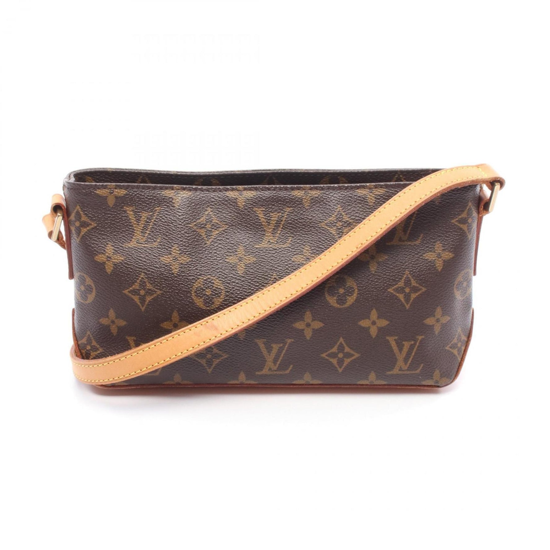 Louis Vuitton Trotter Shoulder Bag, Coated Canvas and Leather, Monogram