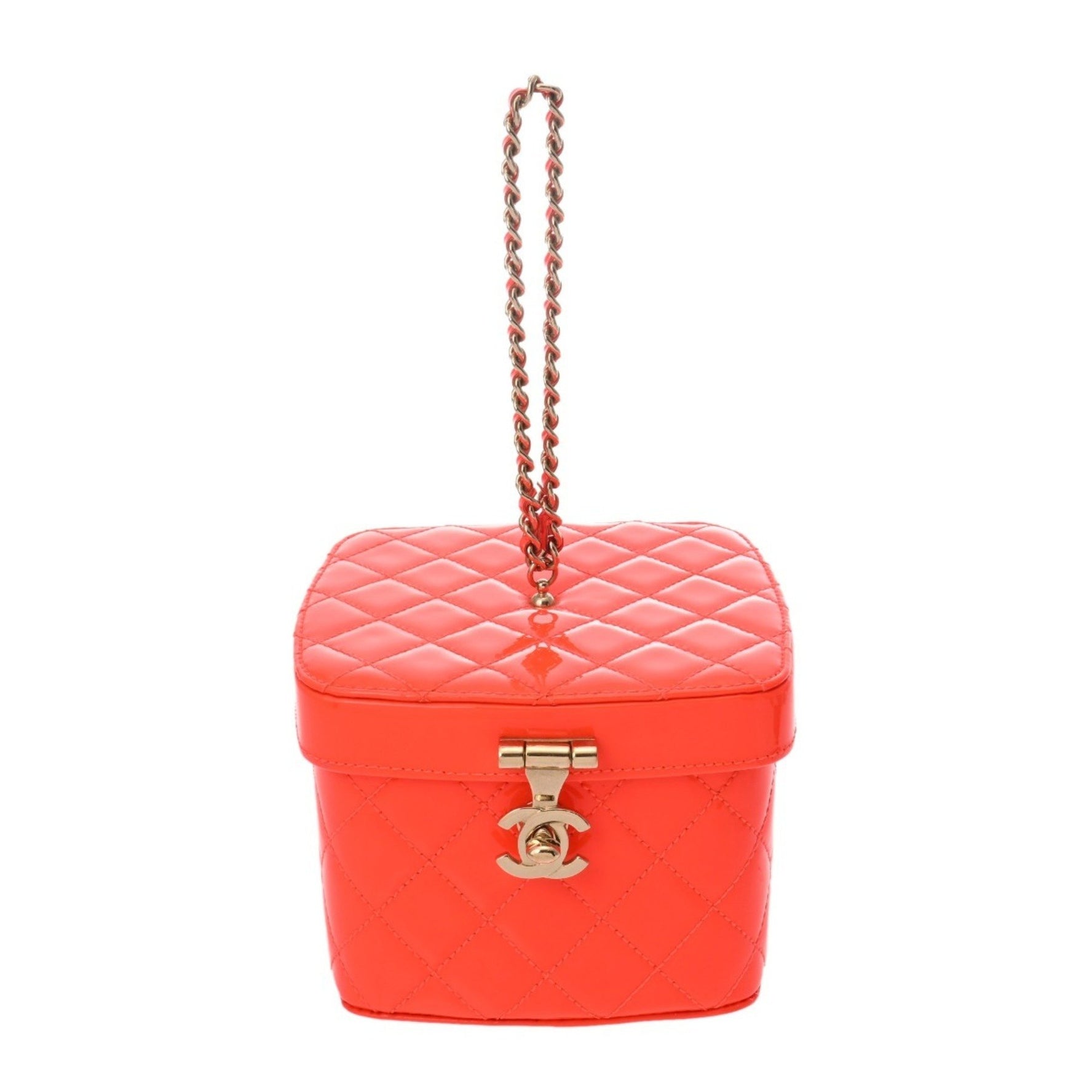 CHANEL Matelasse Vanity Bag, Enamel Bag