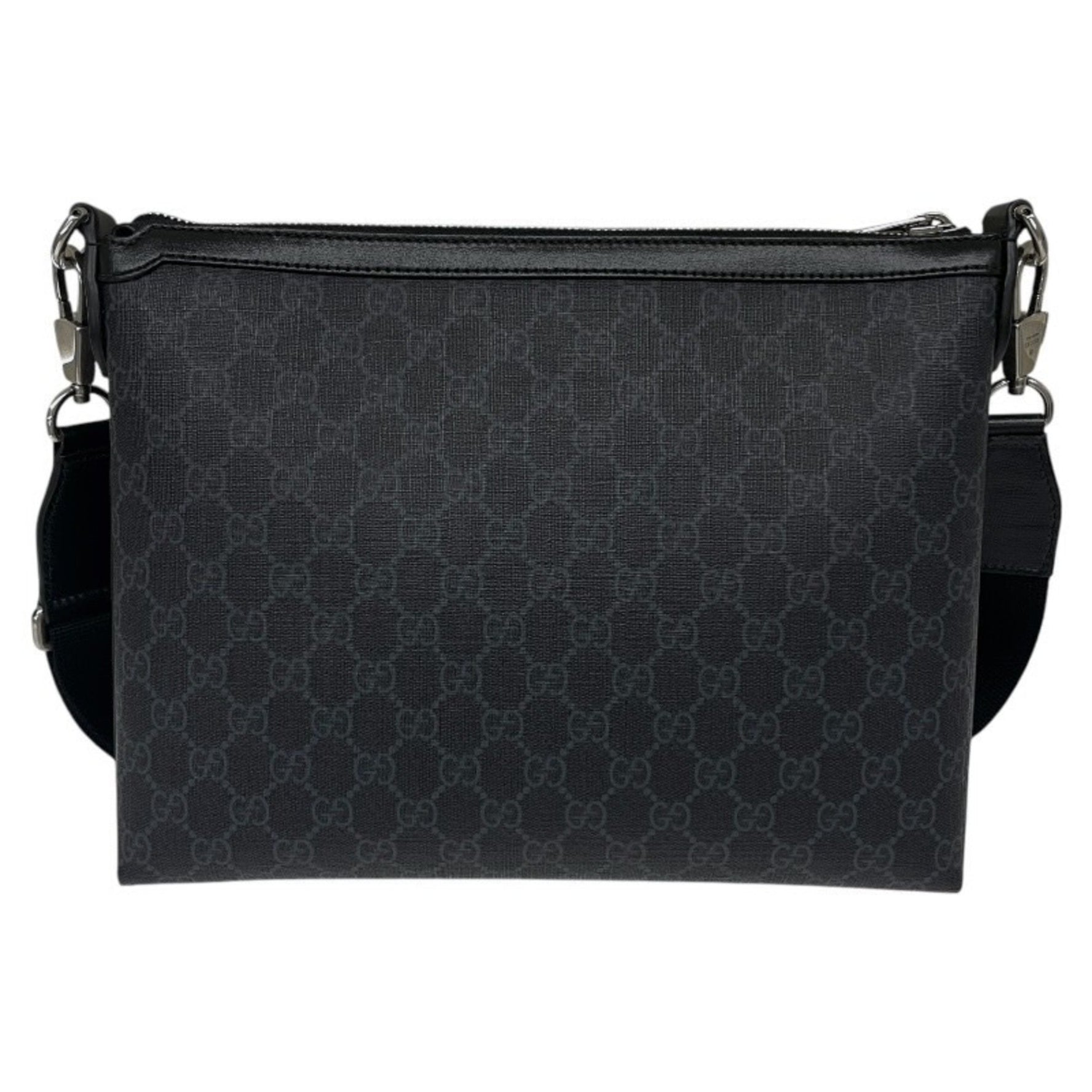 GUCCI GG Supreme Shoulder Bag Men's Clutch Pouch